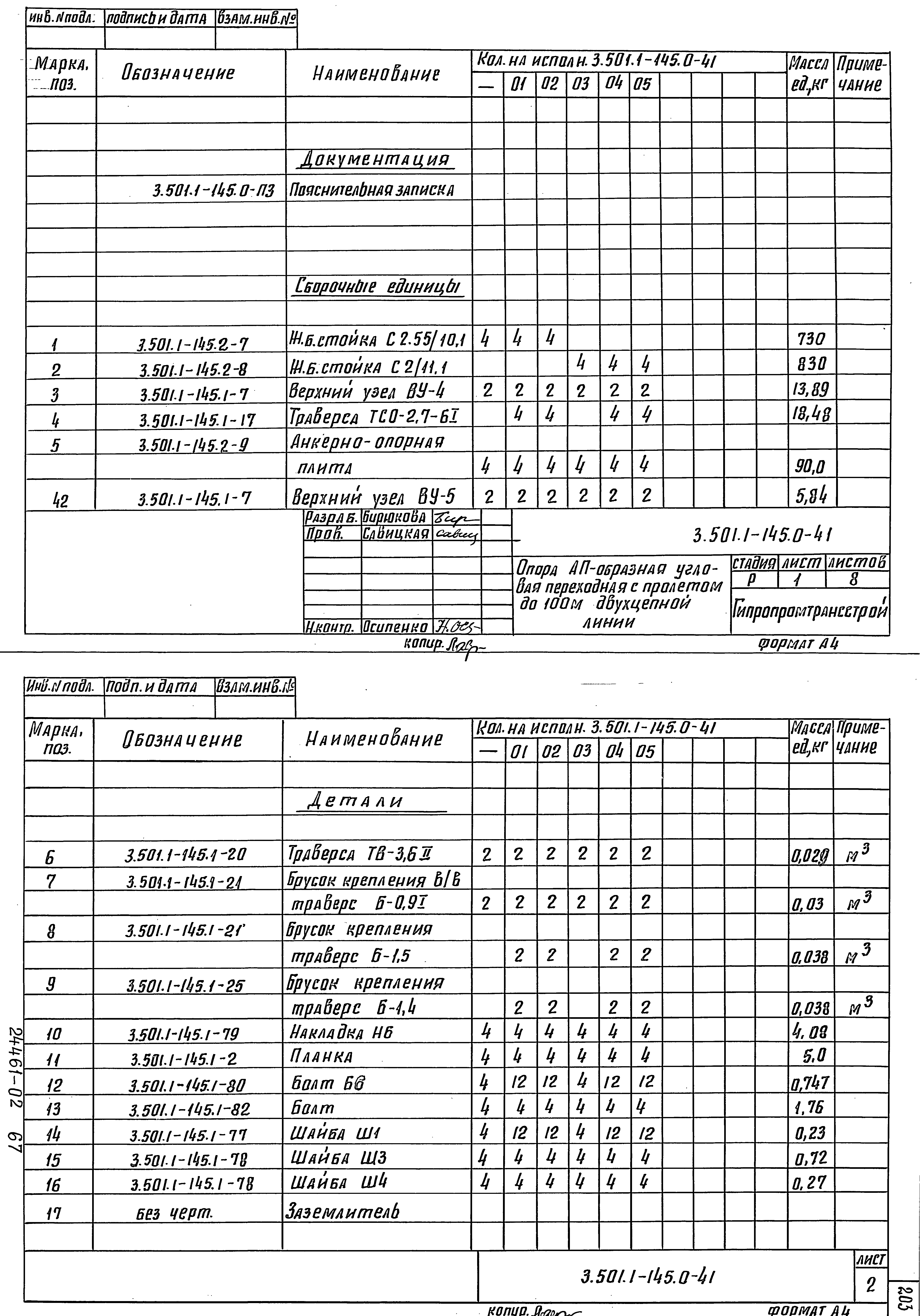 Серия 3.501.1-145