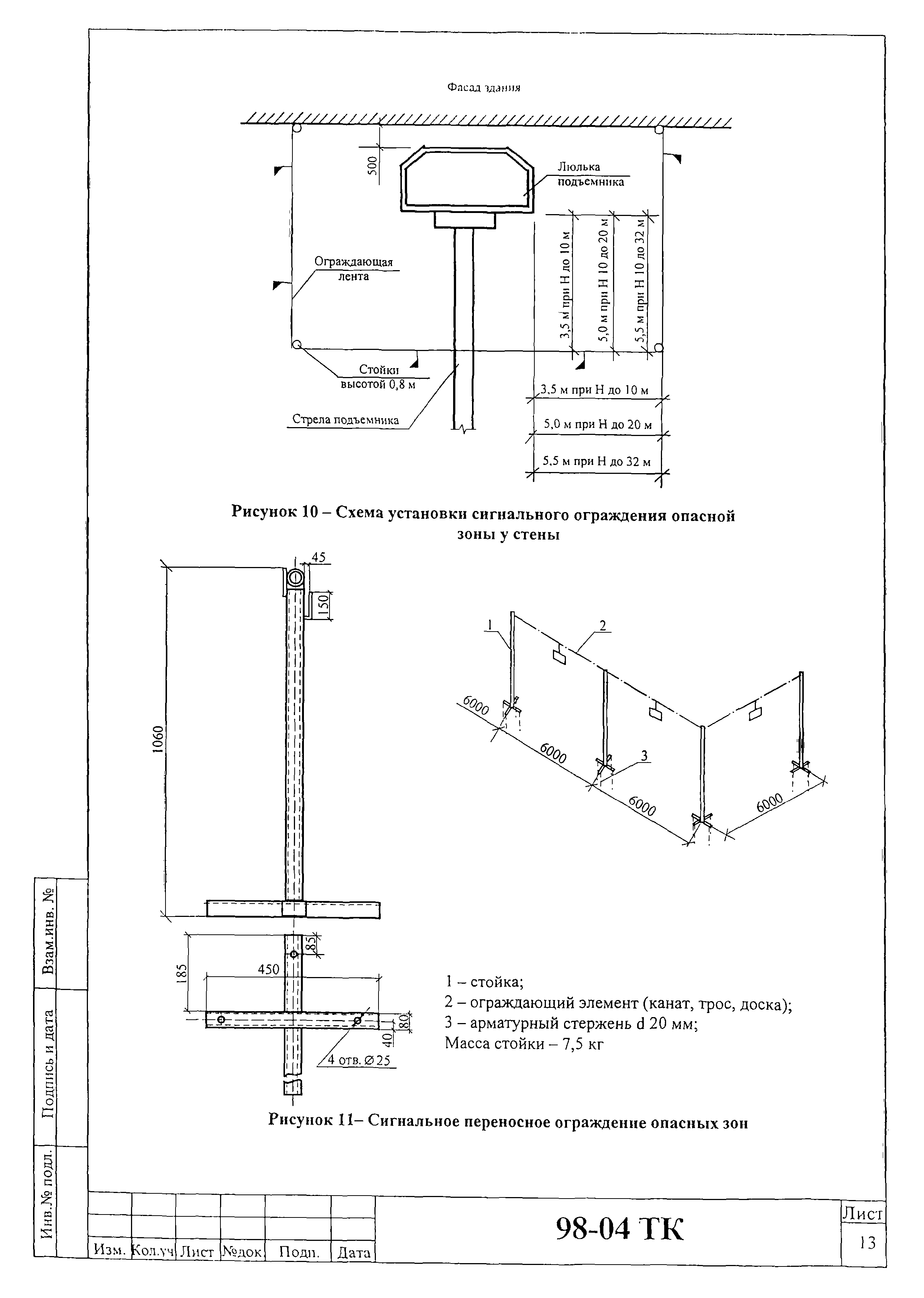Технологическая карта 98-04 ТК