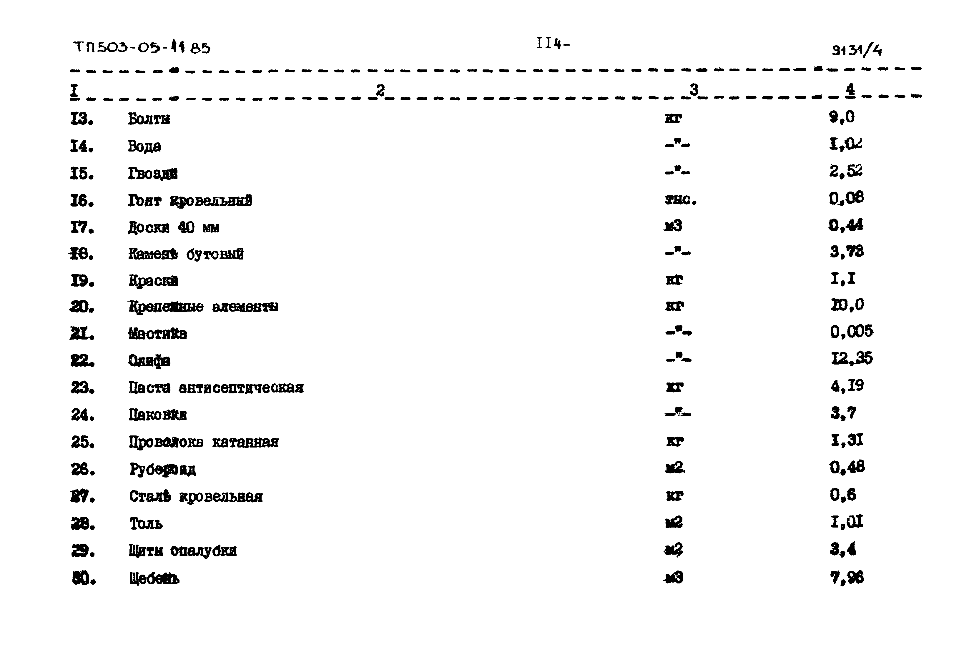 Типовой проект 503-05-11.85