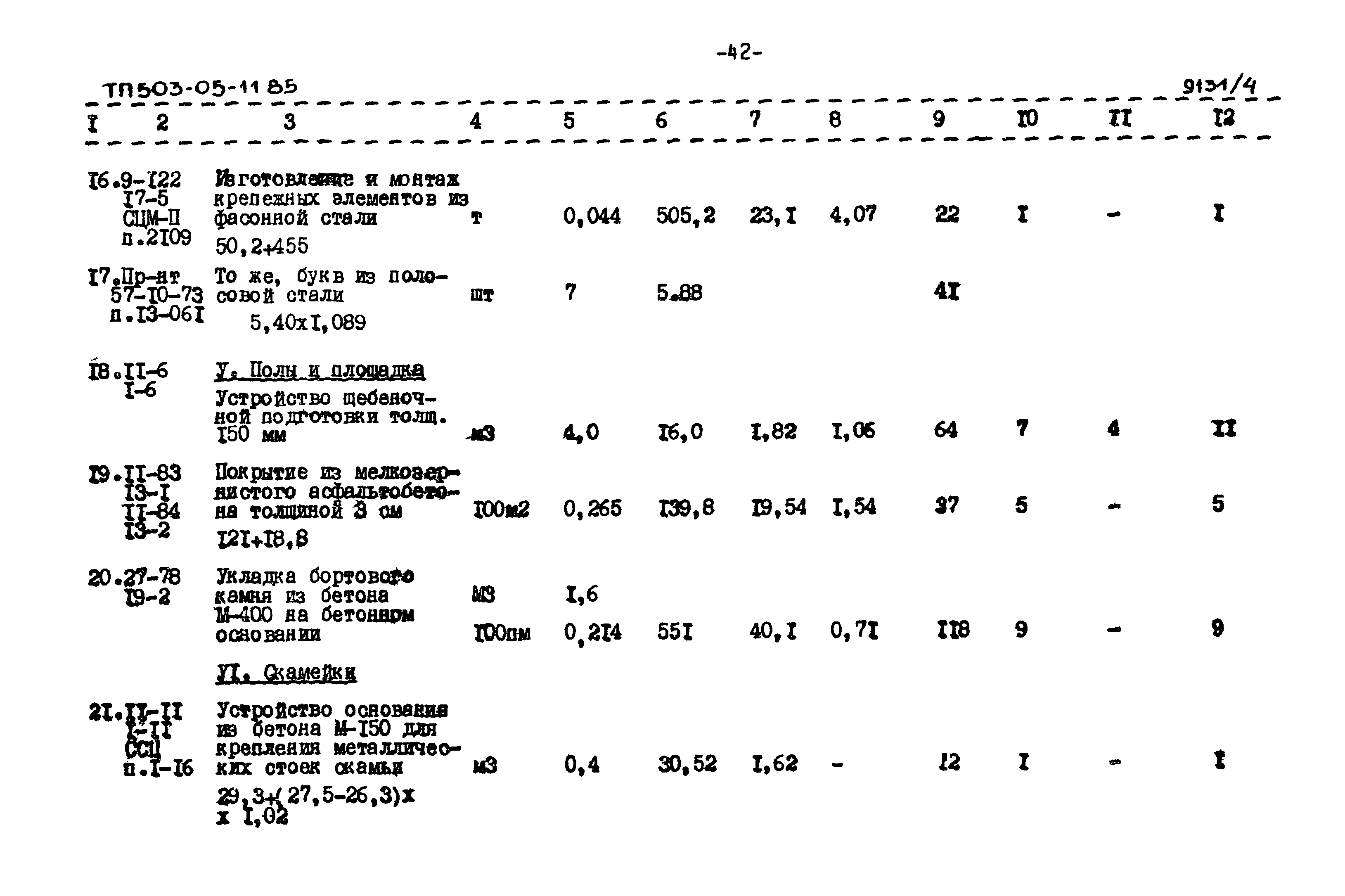 Типовой проект 503-05-11.85