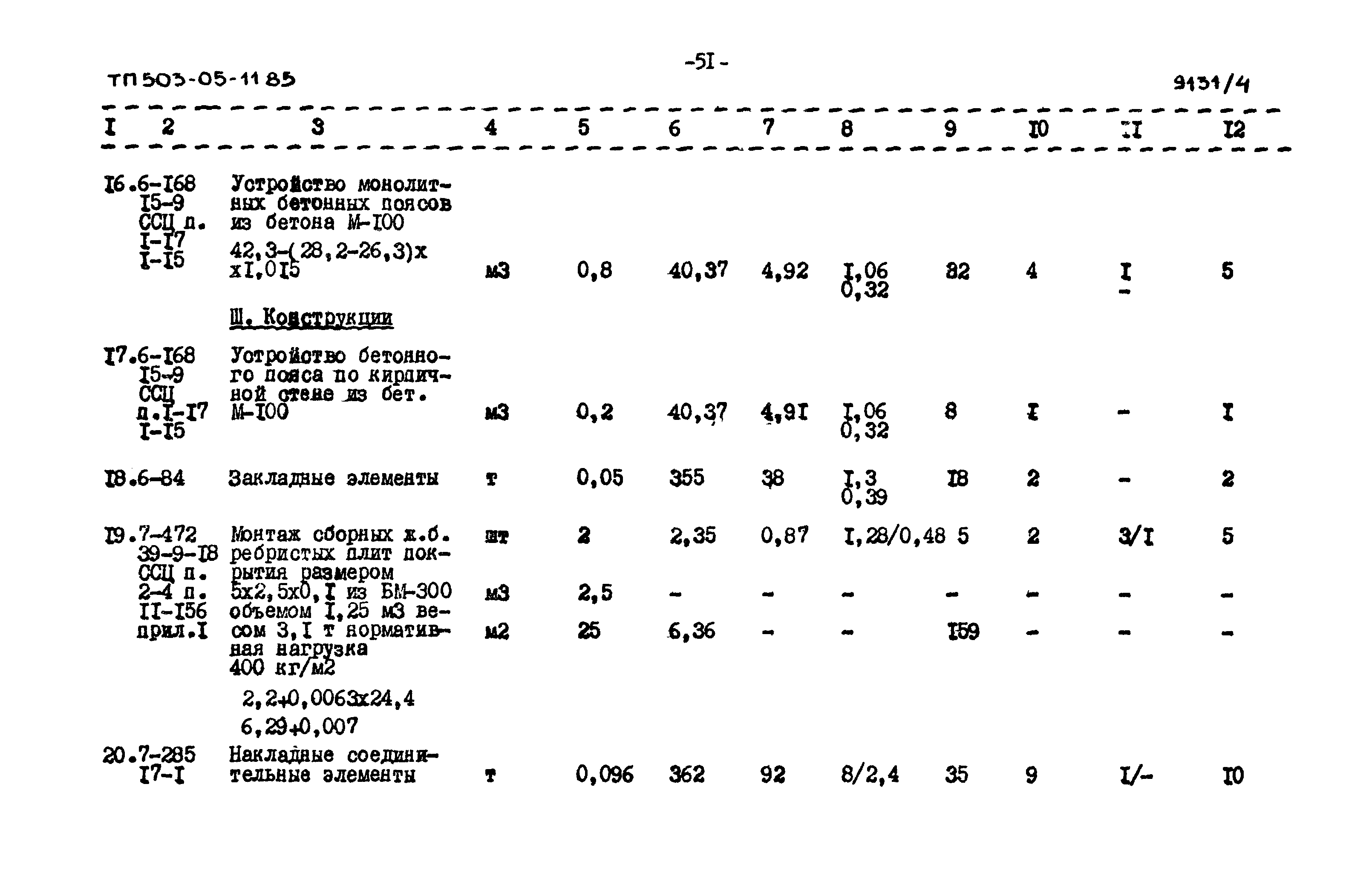 Типовой проект 503-05-11.85