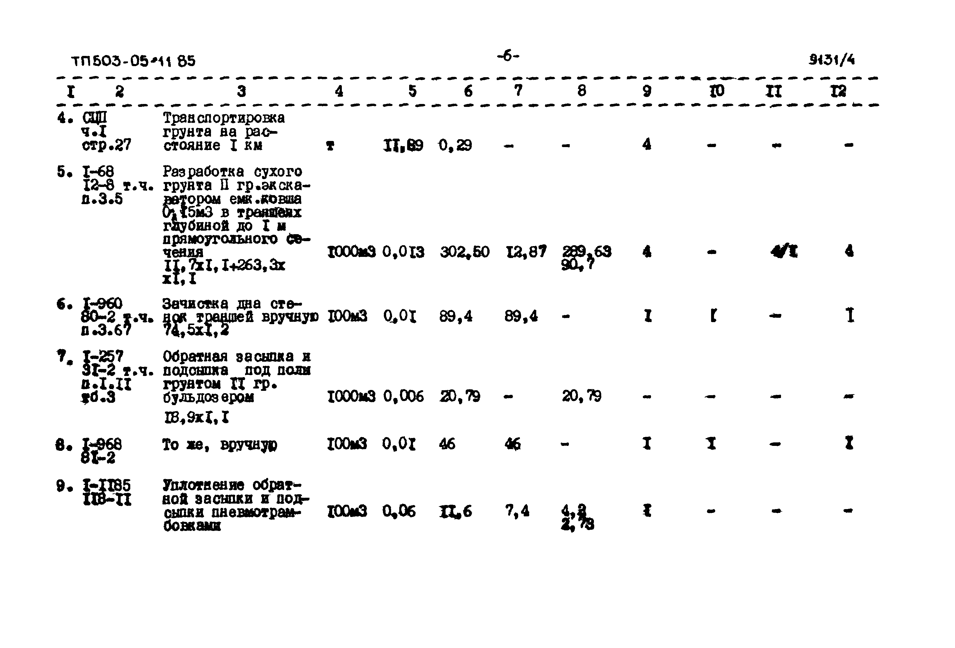 Типовой проект 503-05-11.85