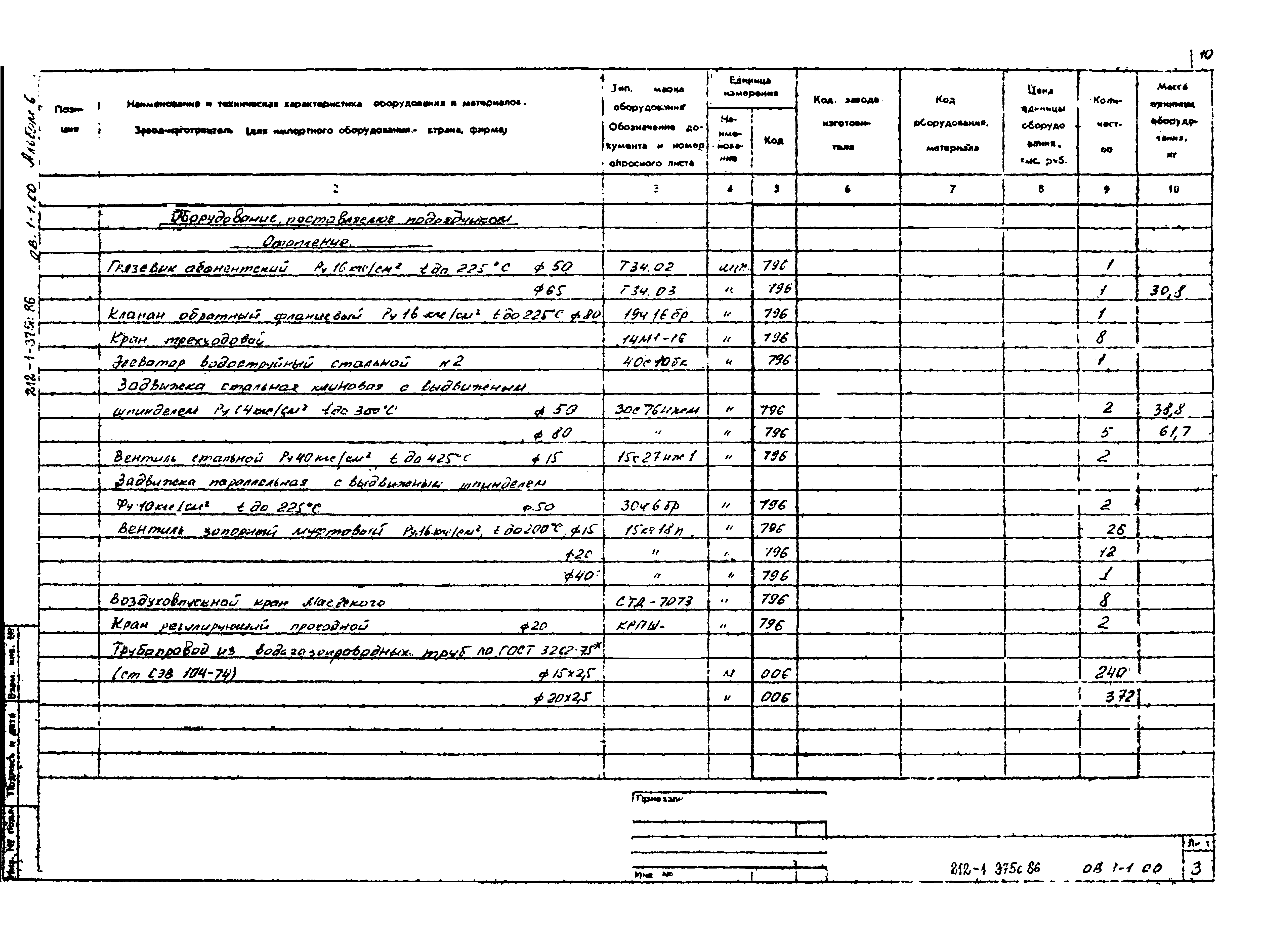 Типовой проект 212-1-375с.86