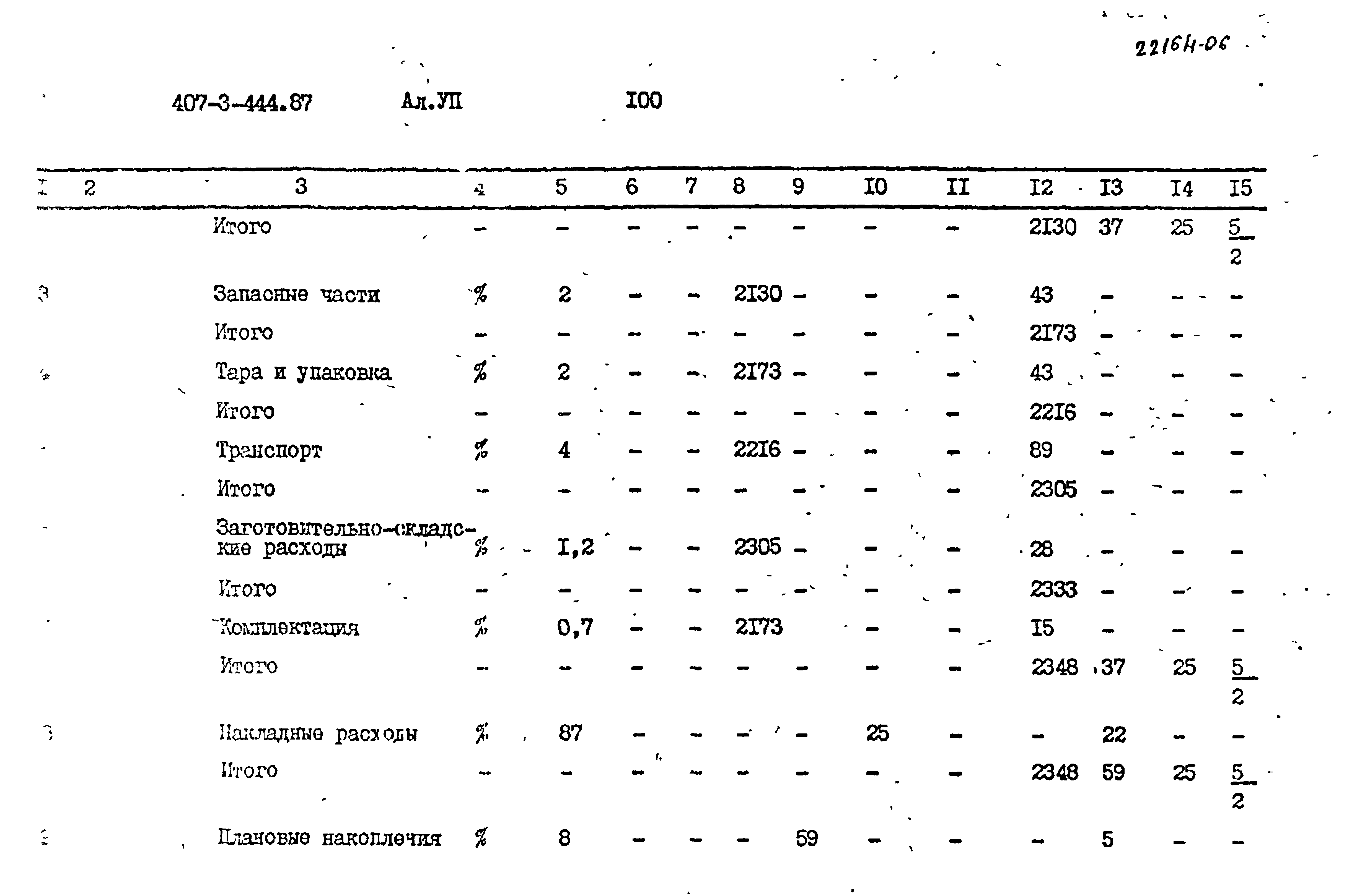 Типовой проект 407-3-444.87