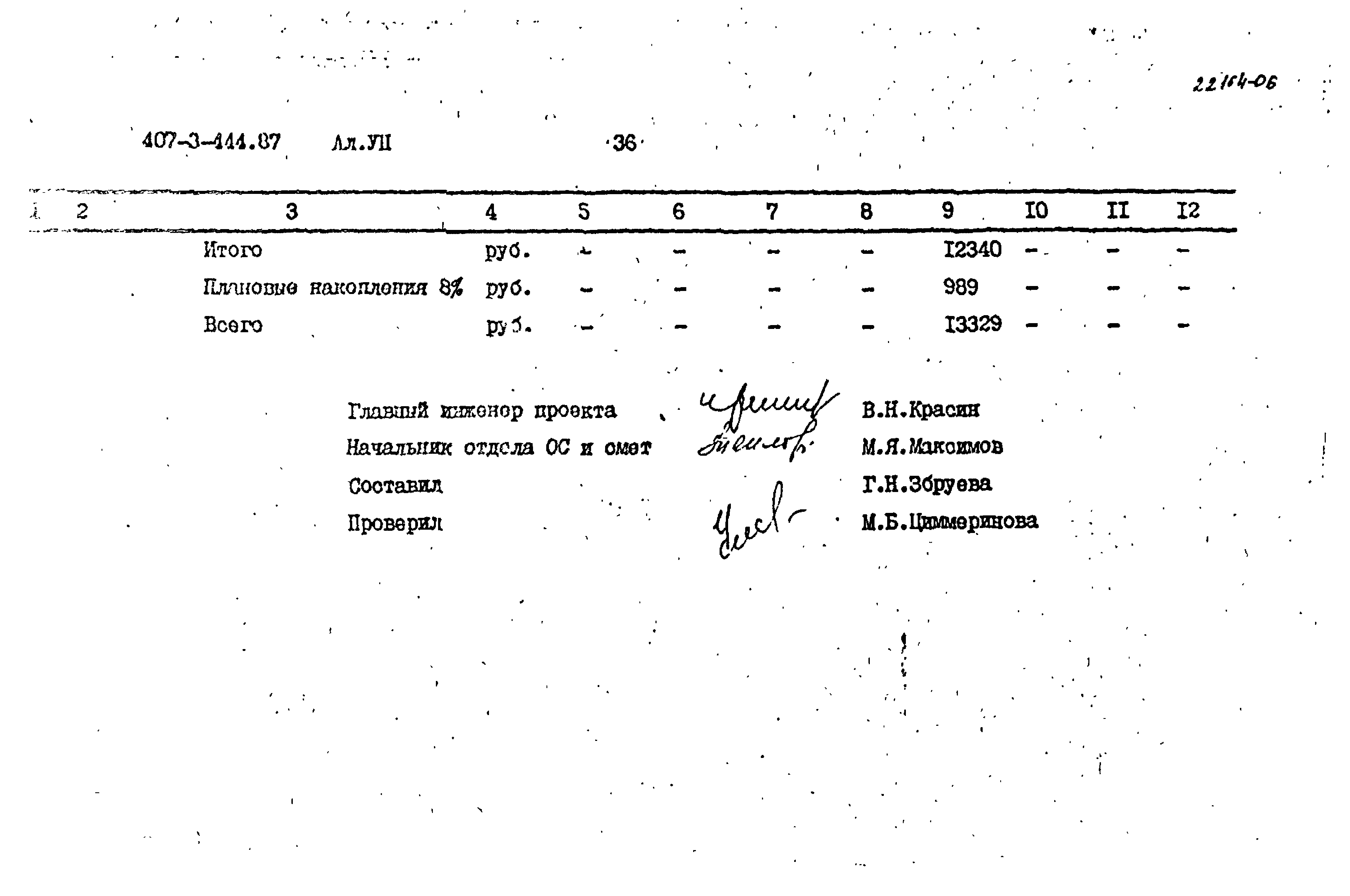 Типовой проект 407-3-444.87