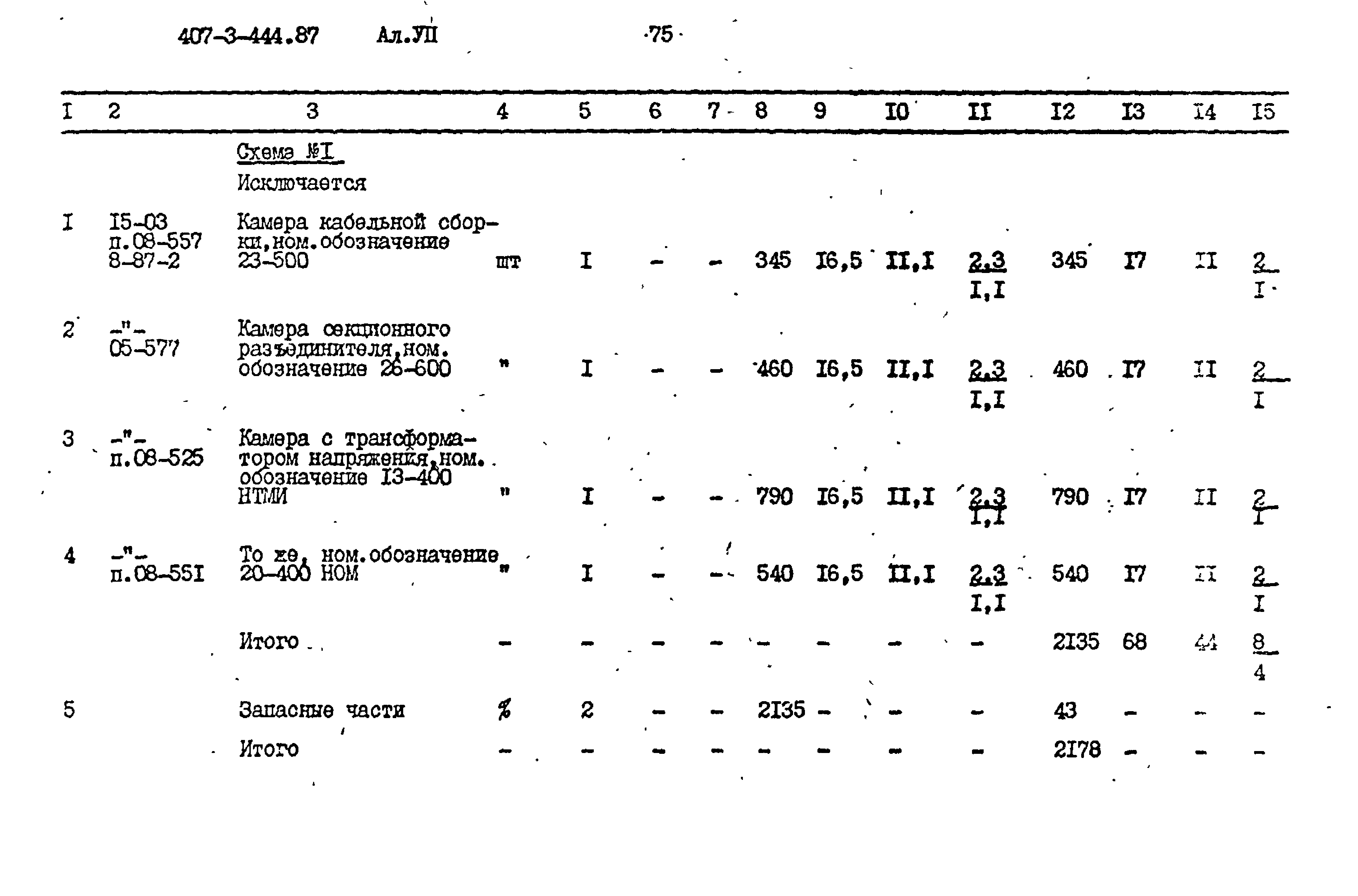 Типовой проект 407-3-444.87