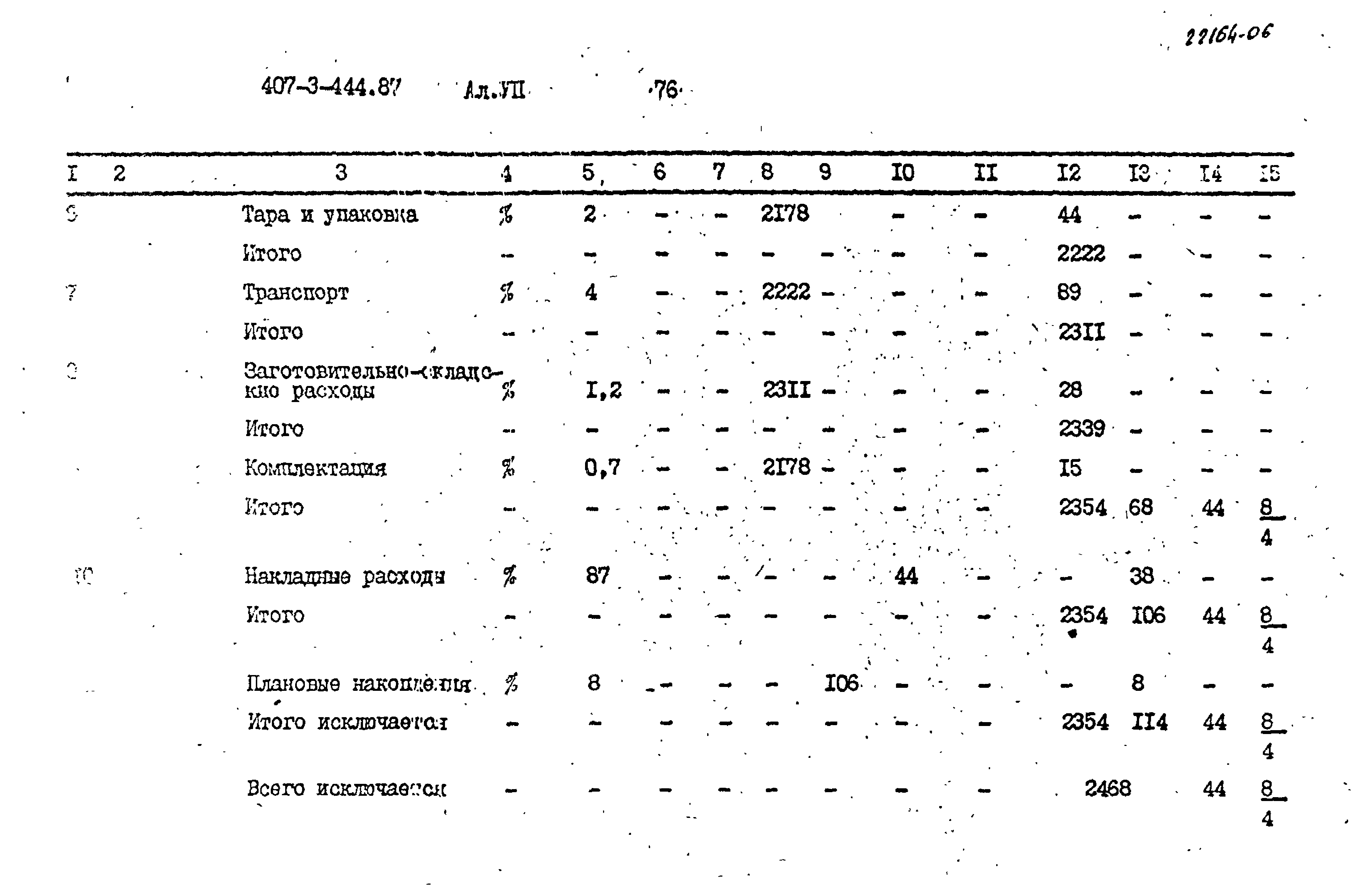 Типовой проект 407-3-444.87