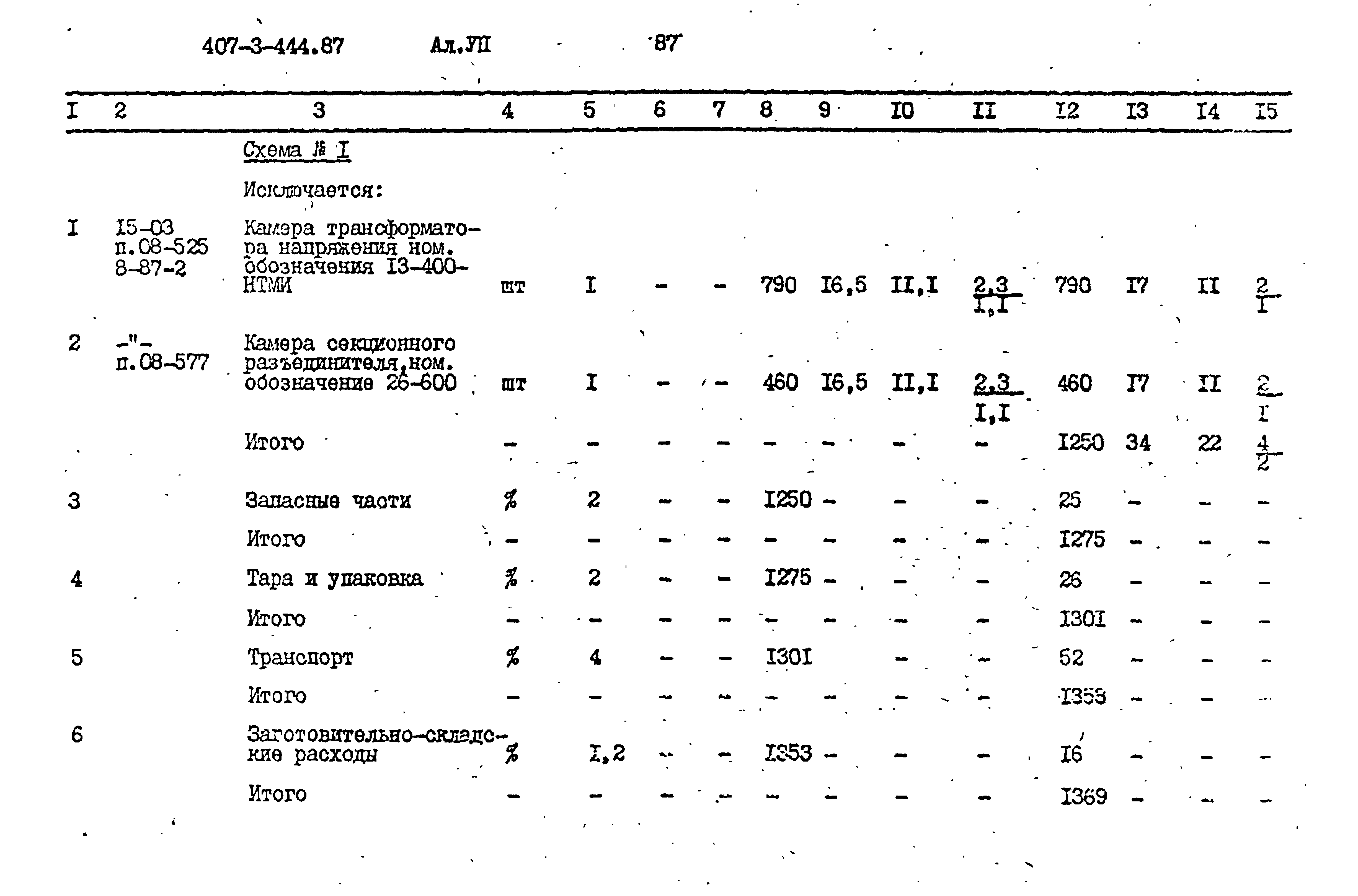 Типовой проект 407-3-444.87