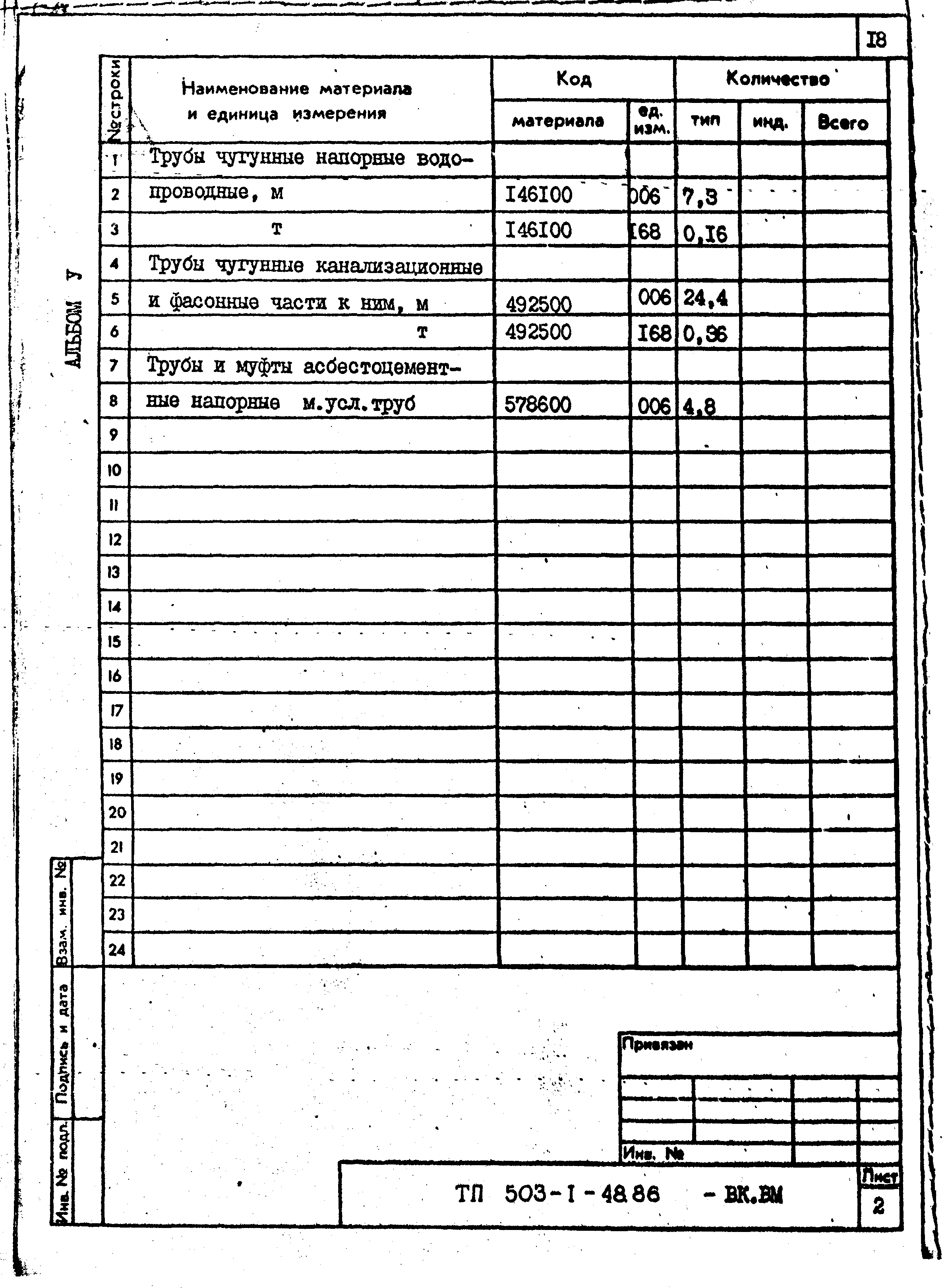 Типовой проект 503-1-48.86