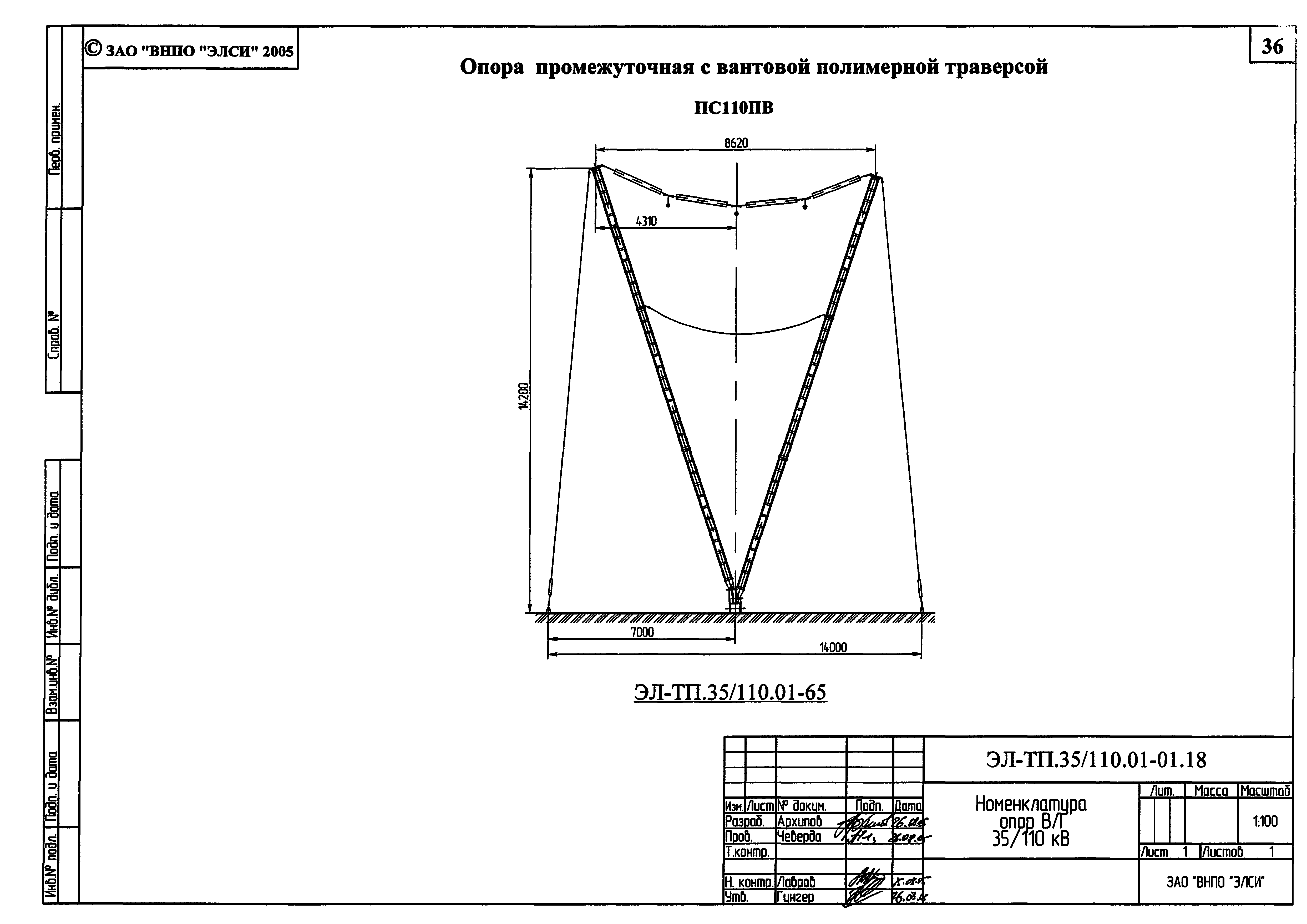 Серия ЭЛ-ТП.35/110.01