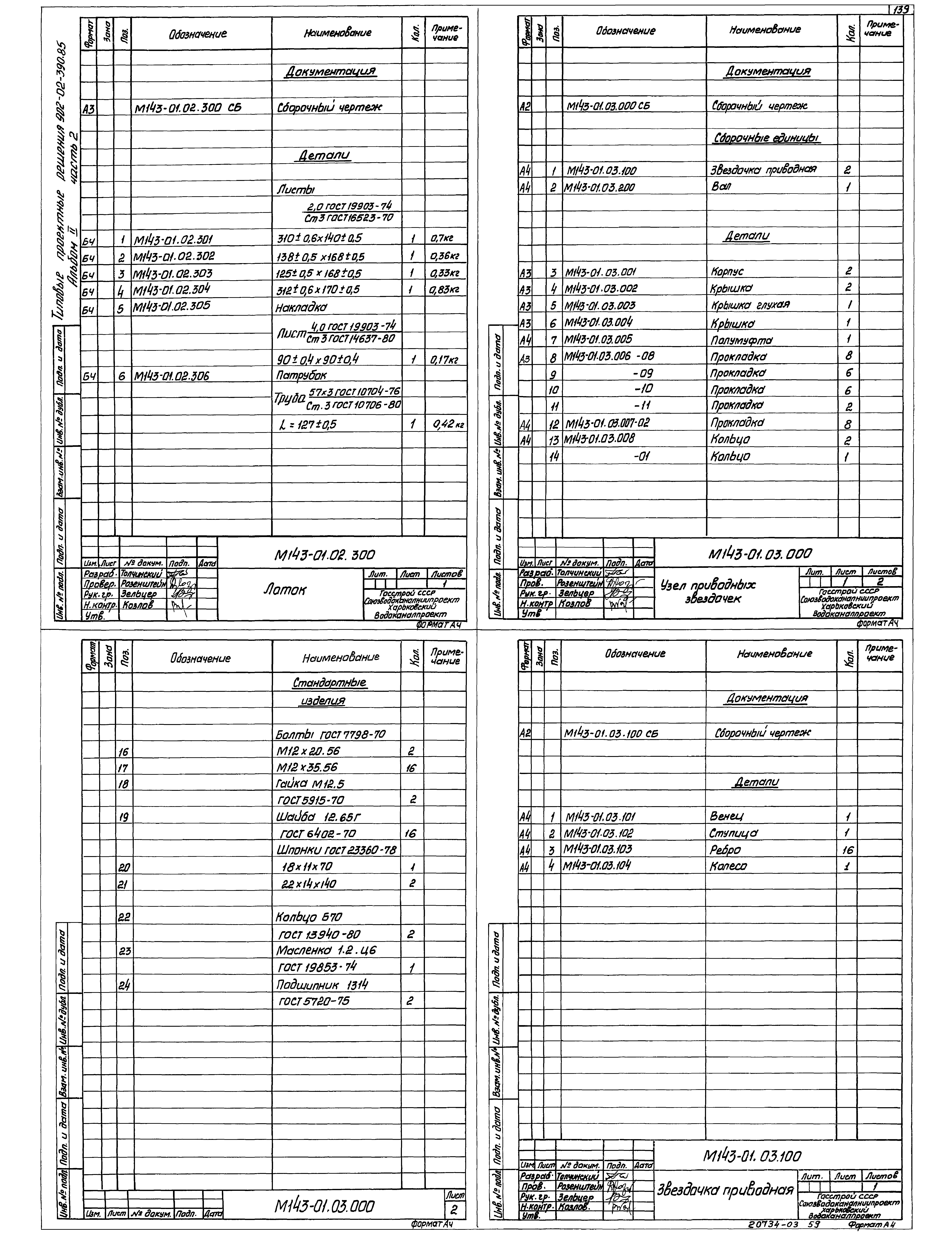 Типовые проектные решения 902-02-390.85