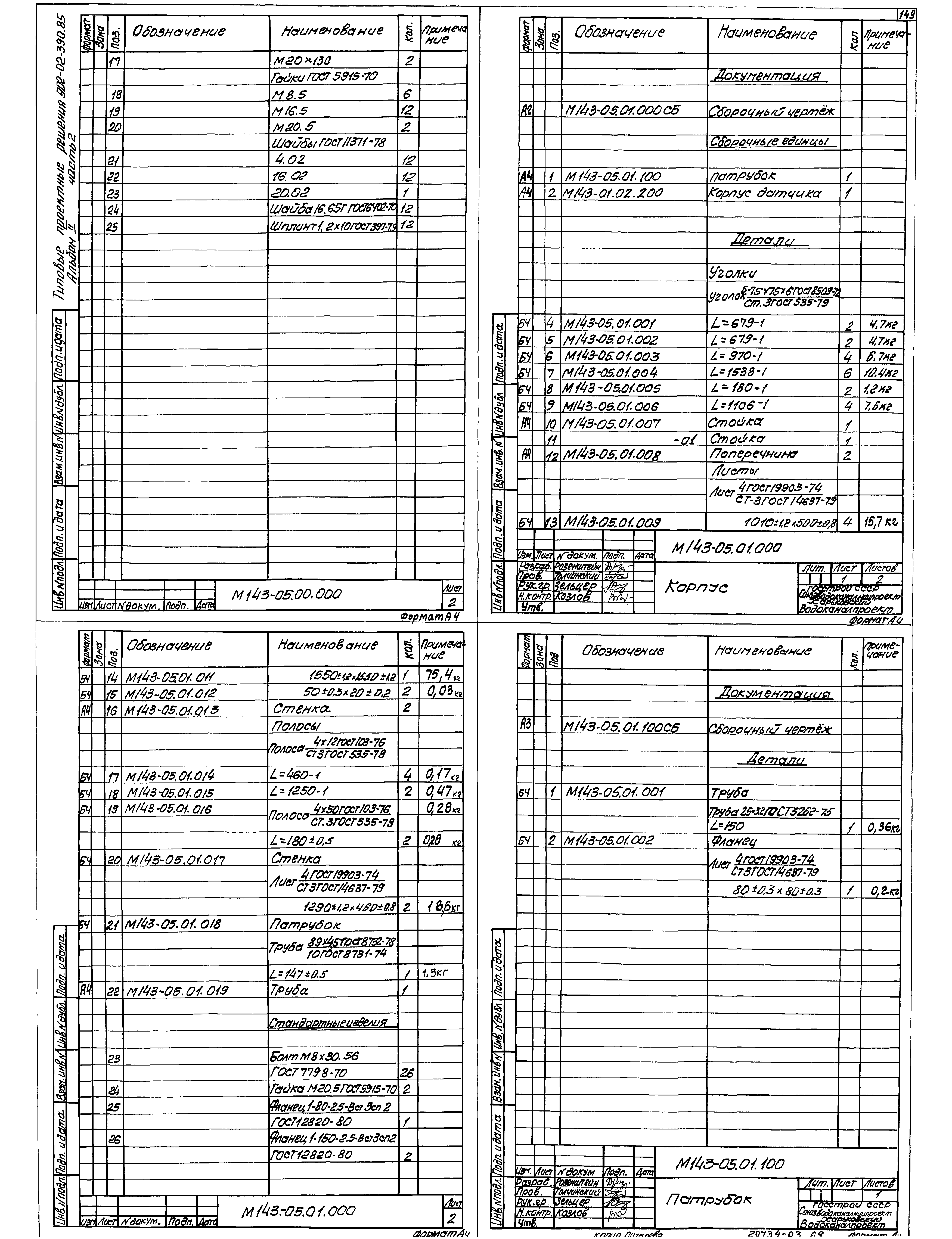 Типовые проектные решения 902-02-390.85