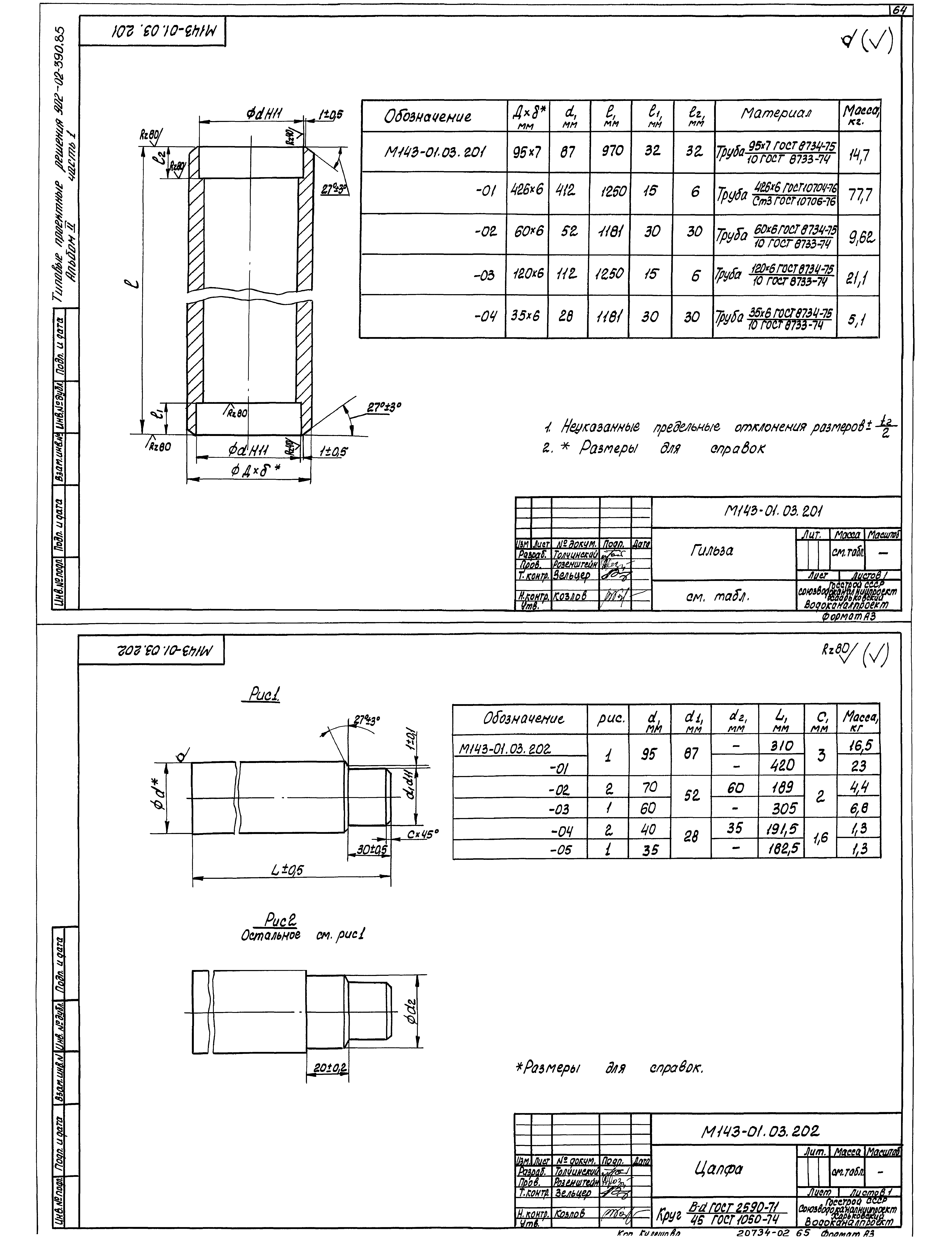 Типовые проектные решения 902-02-390.85