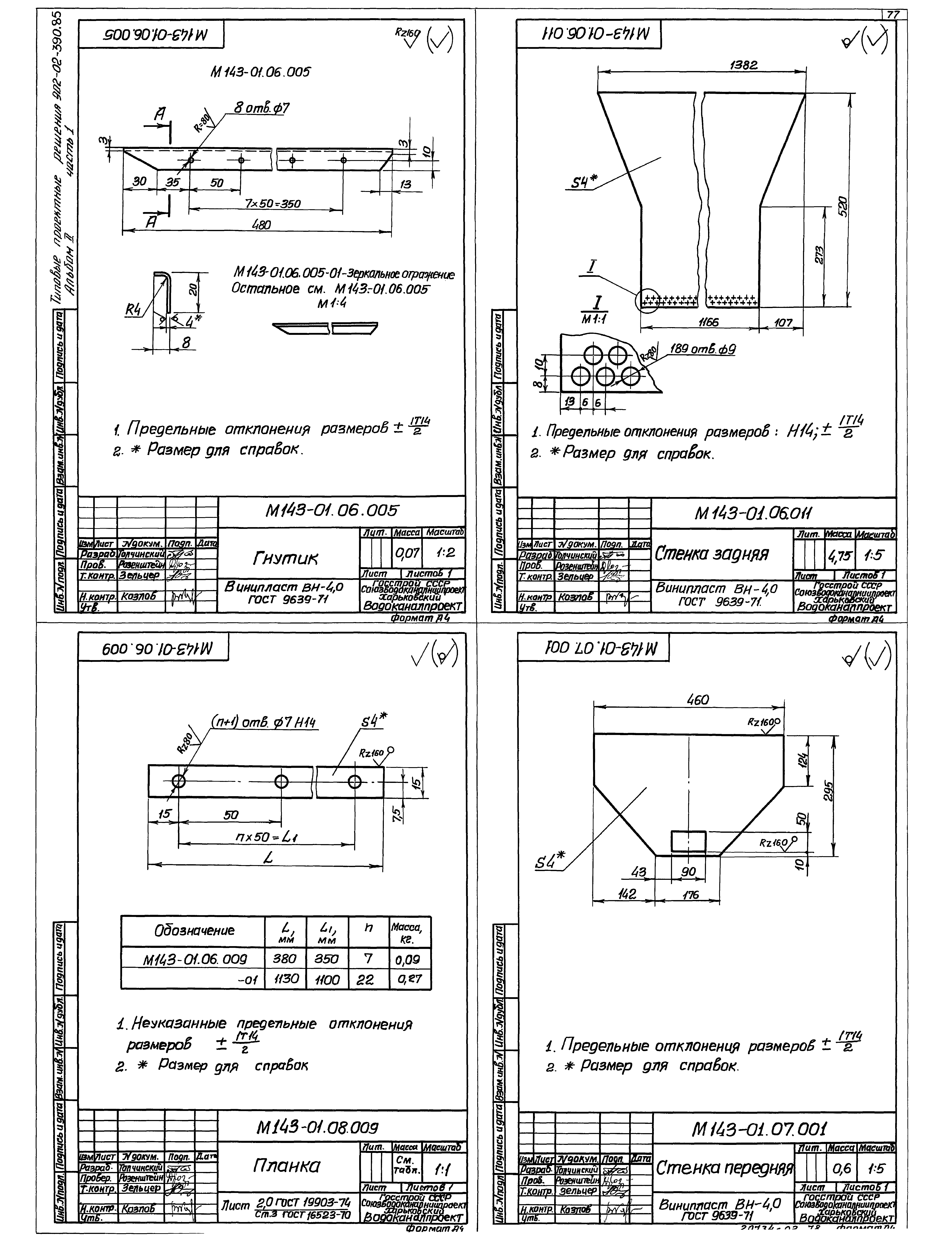 Типовые проектные решения 902-02-390.85