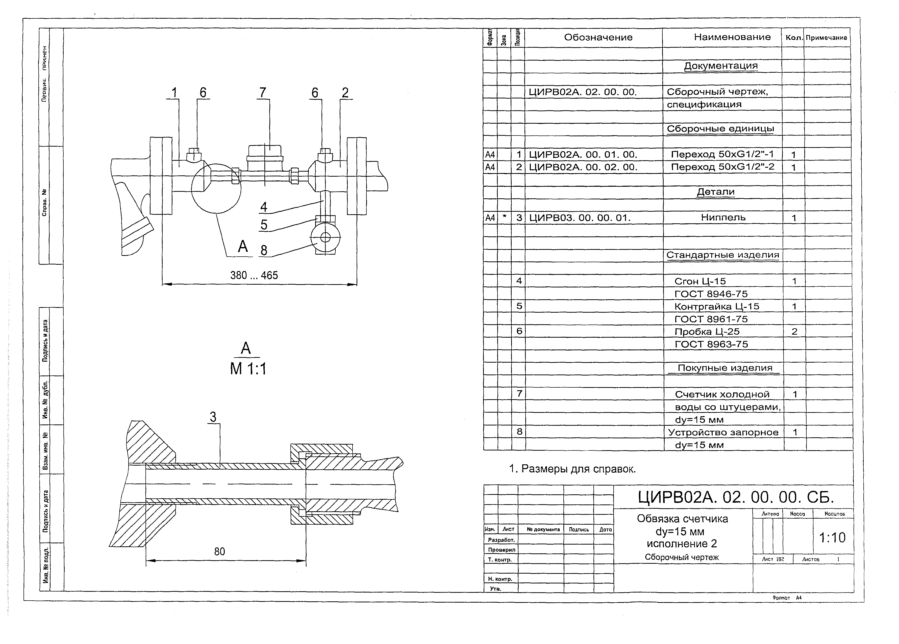 ЦИРВ 02А.00.00.00