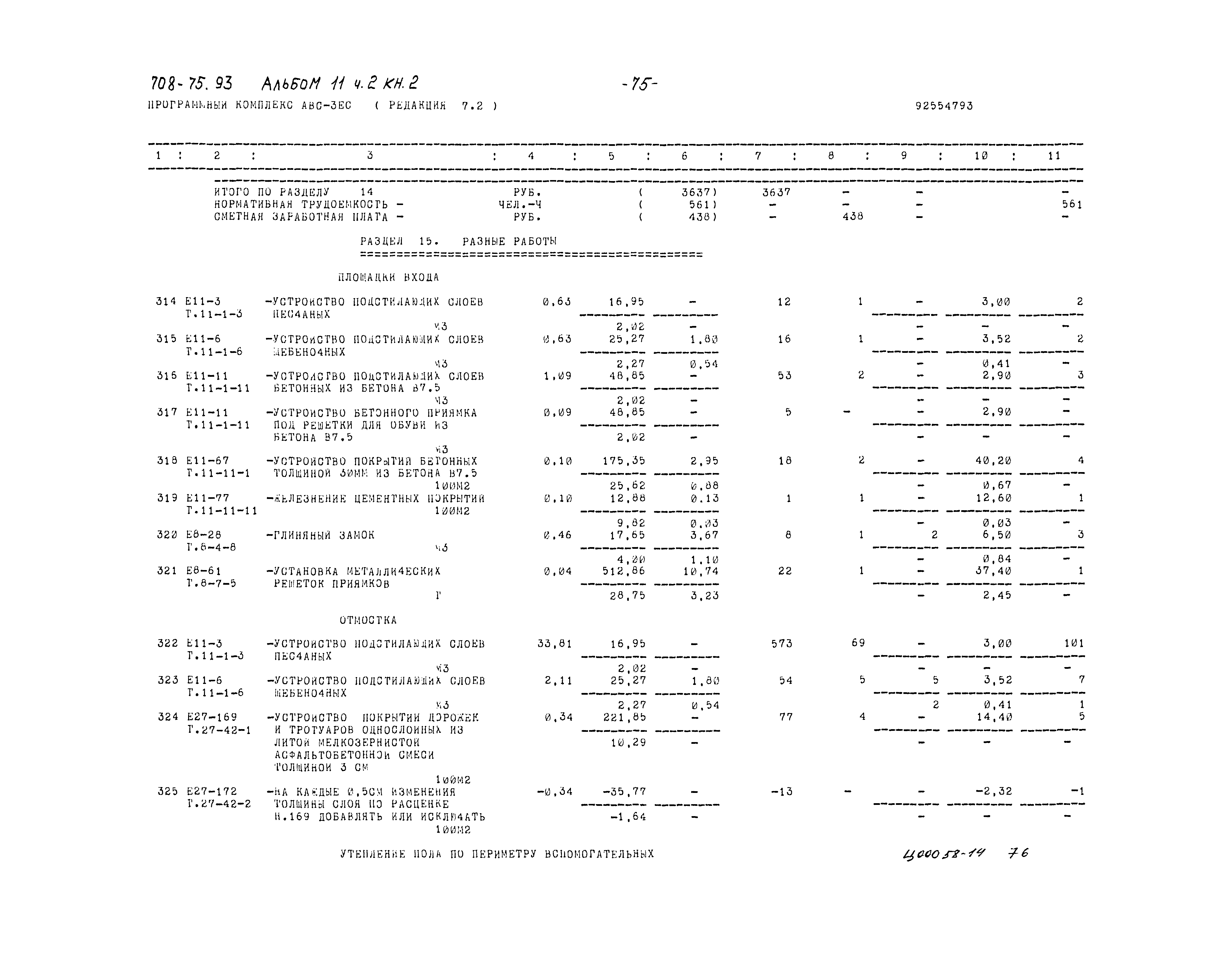 Типовой проект 708-75.93