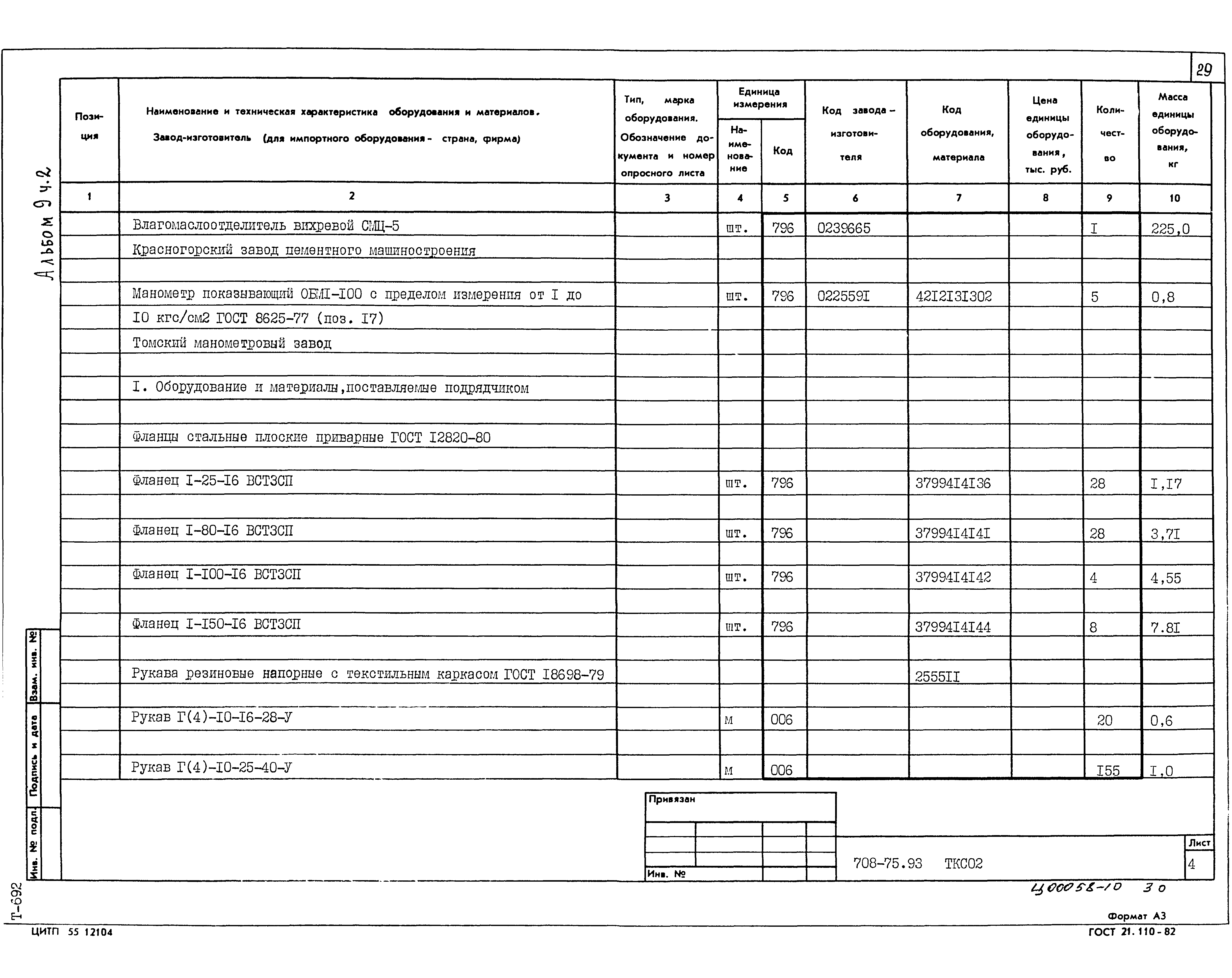 Типовой проект 708-75.93