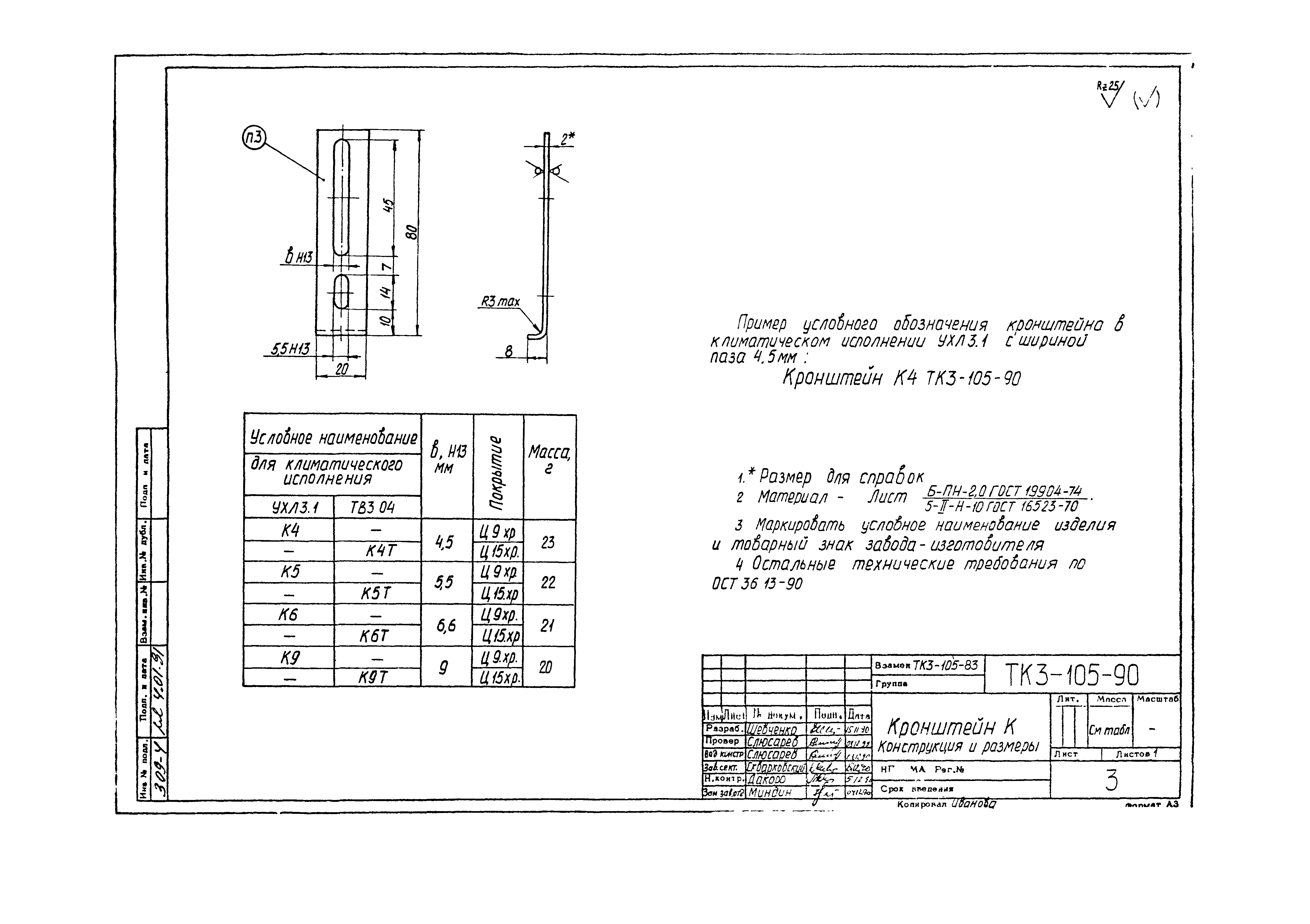 СТК 3-19-90