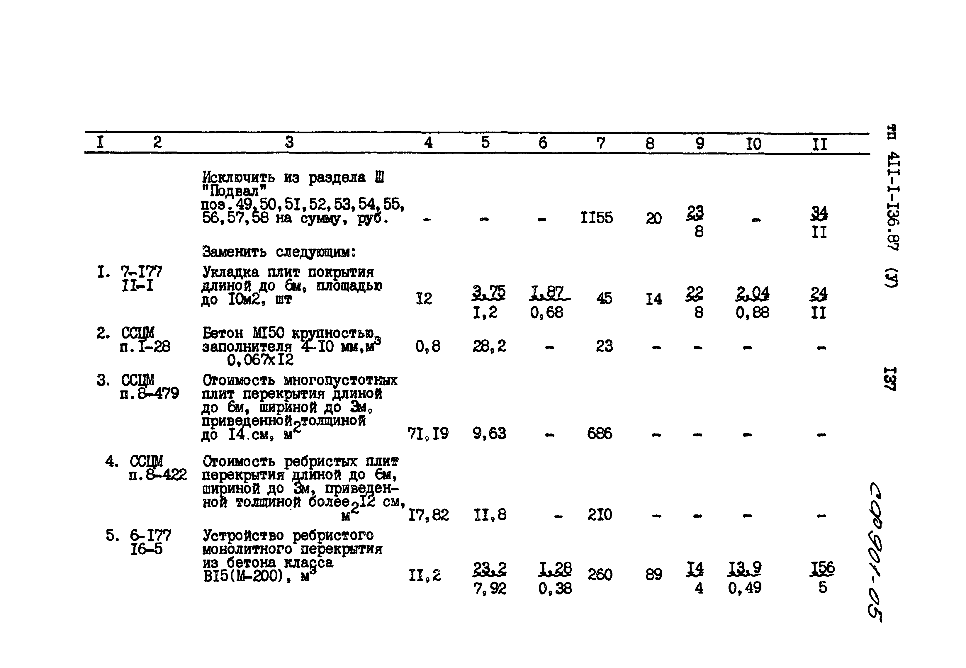 Типовой проект 411-1-136.87