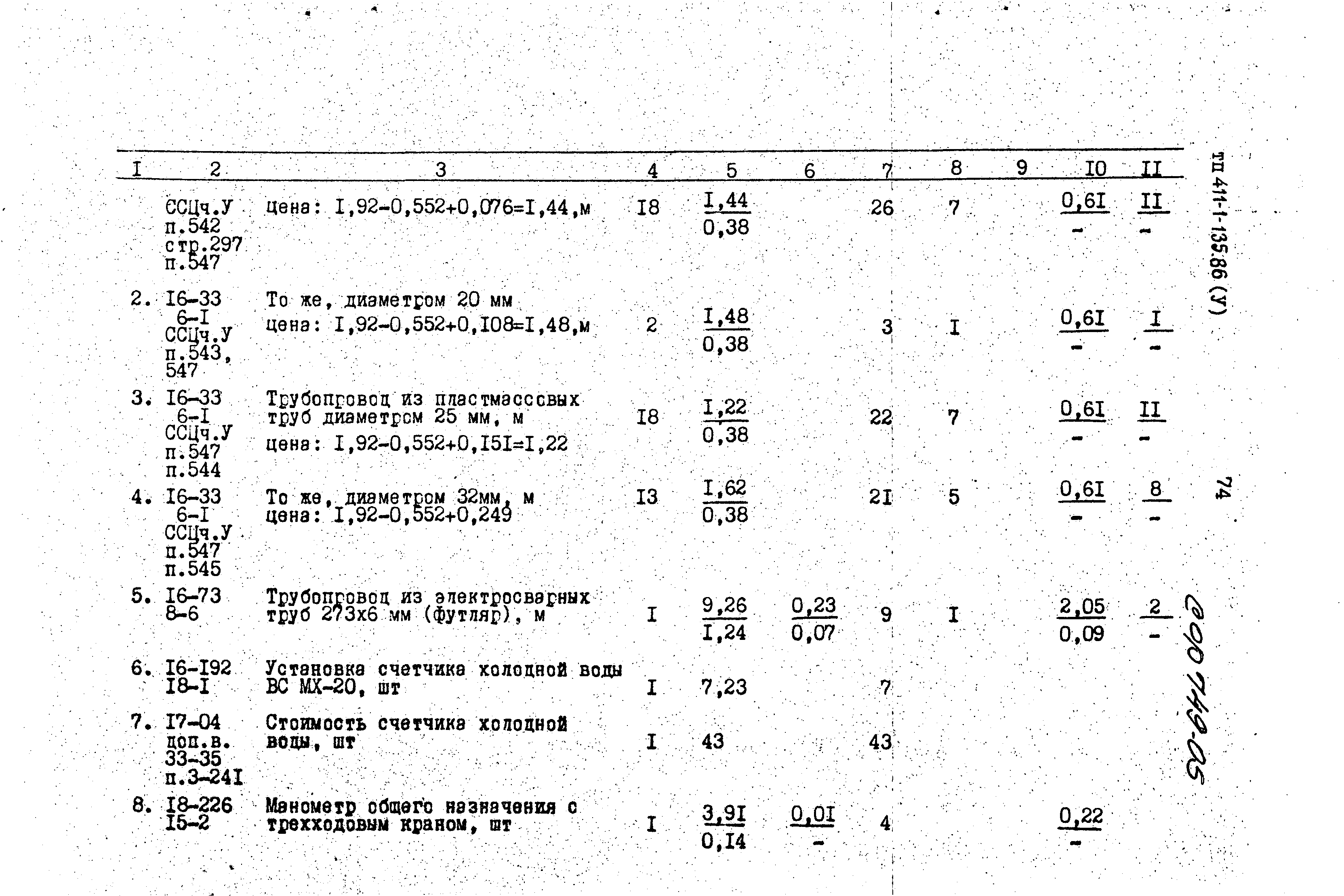 Типовой проект 411-1-135.86