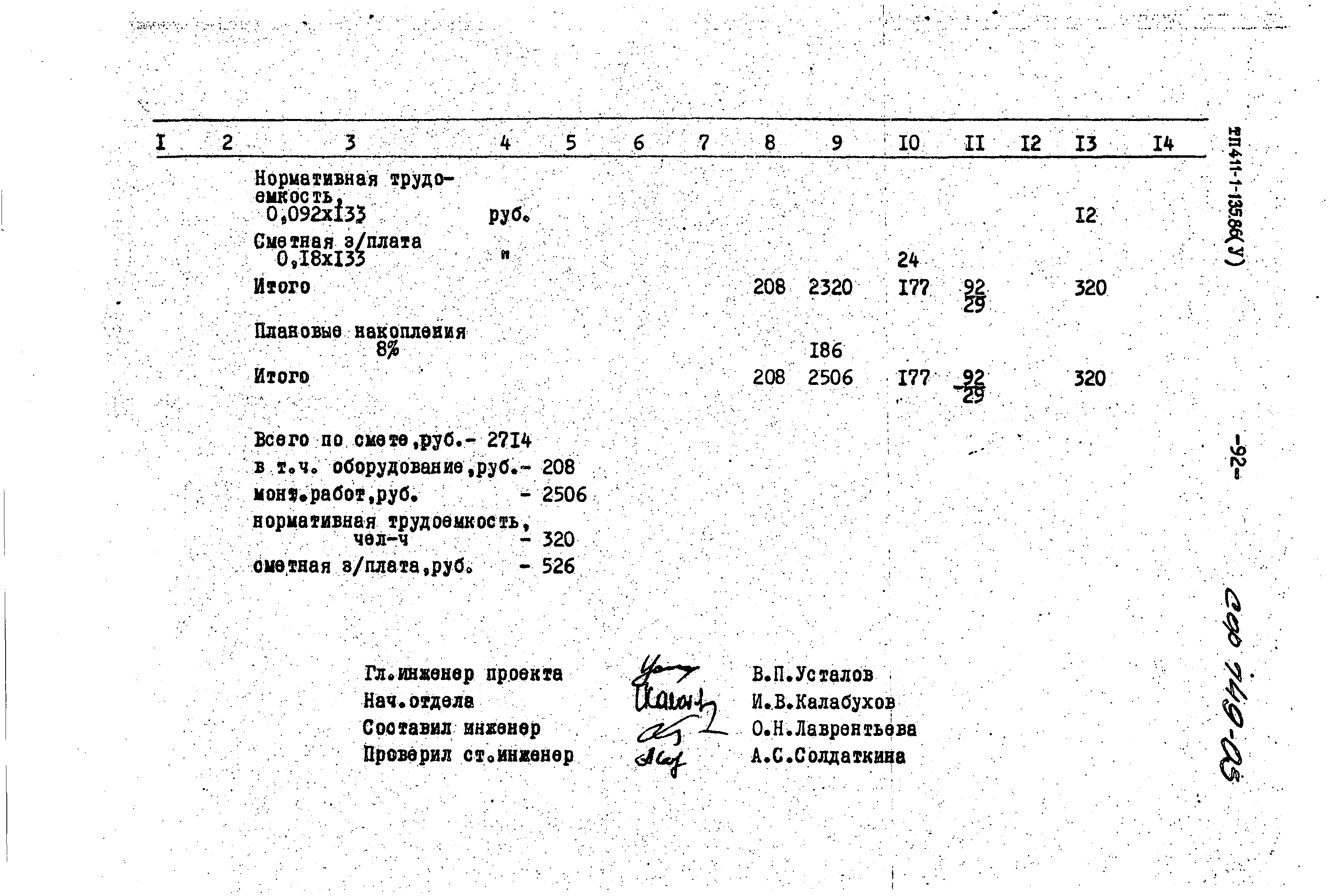 Типовой проект 411-1-135.86