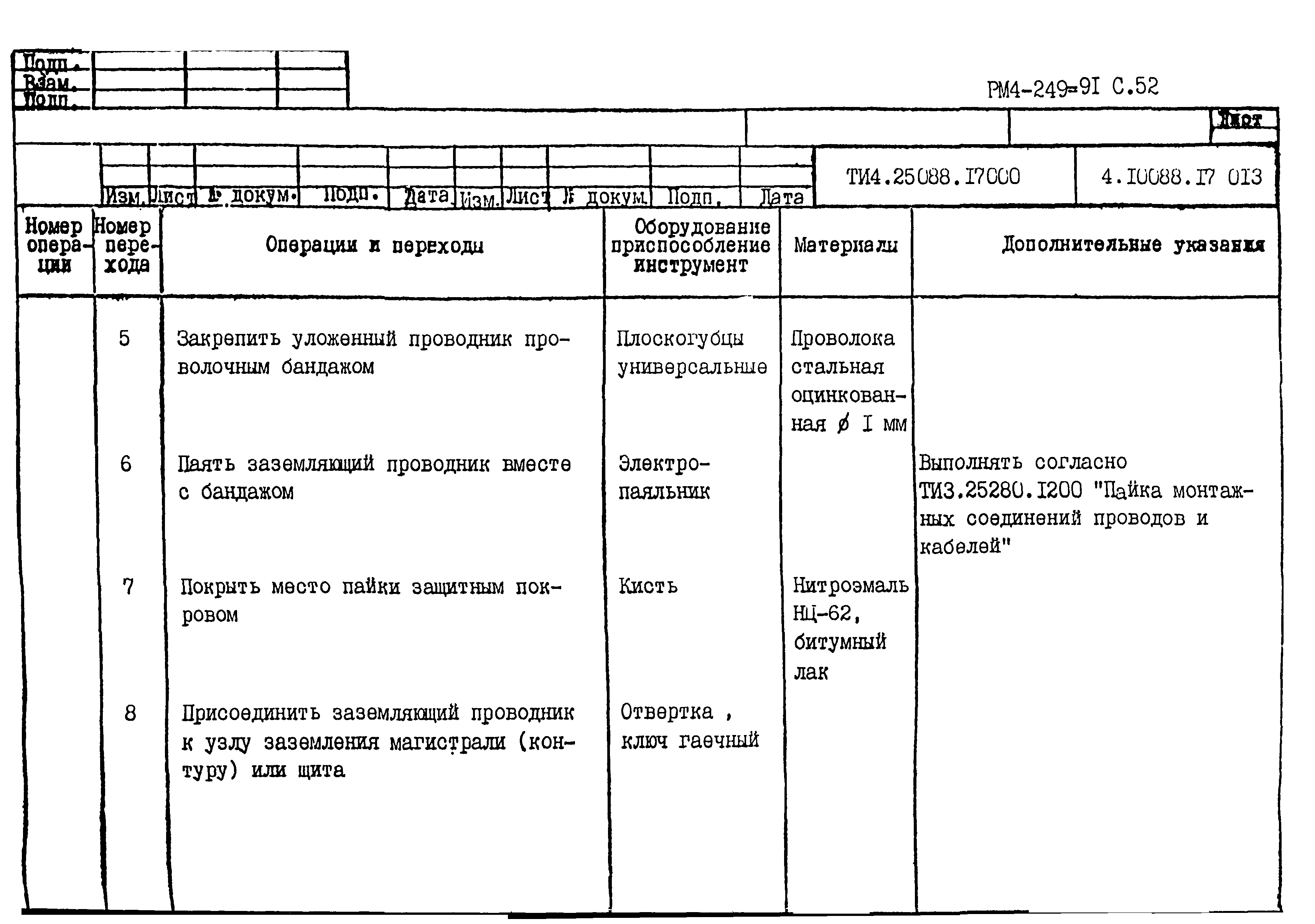 РМ 4-249-91