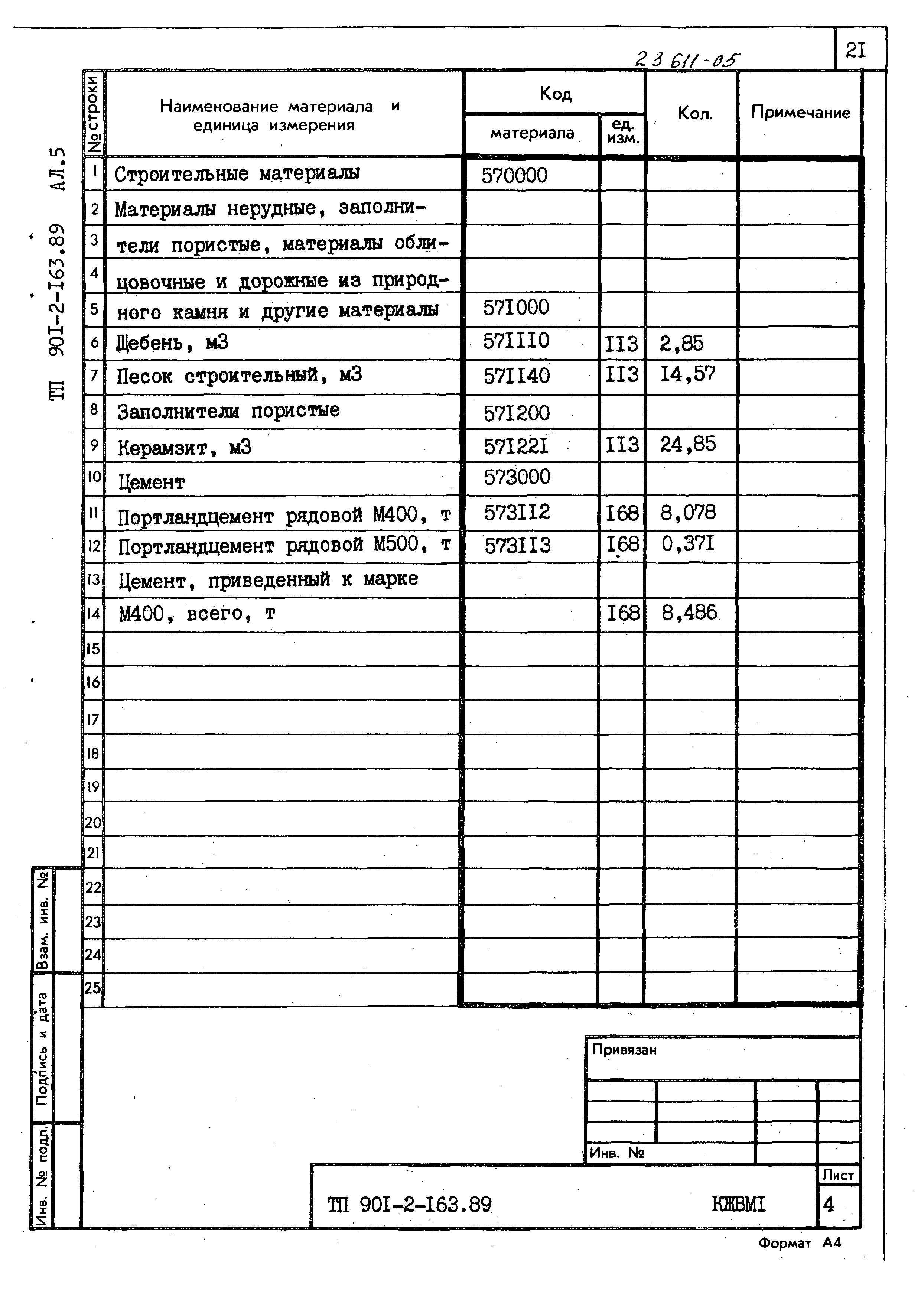 Типовой проект 901-2-163.89