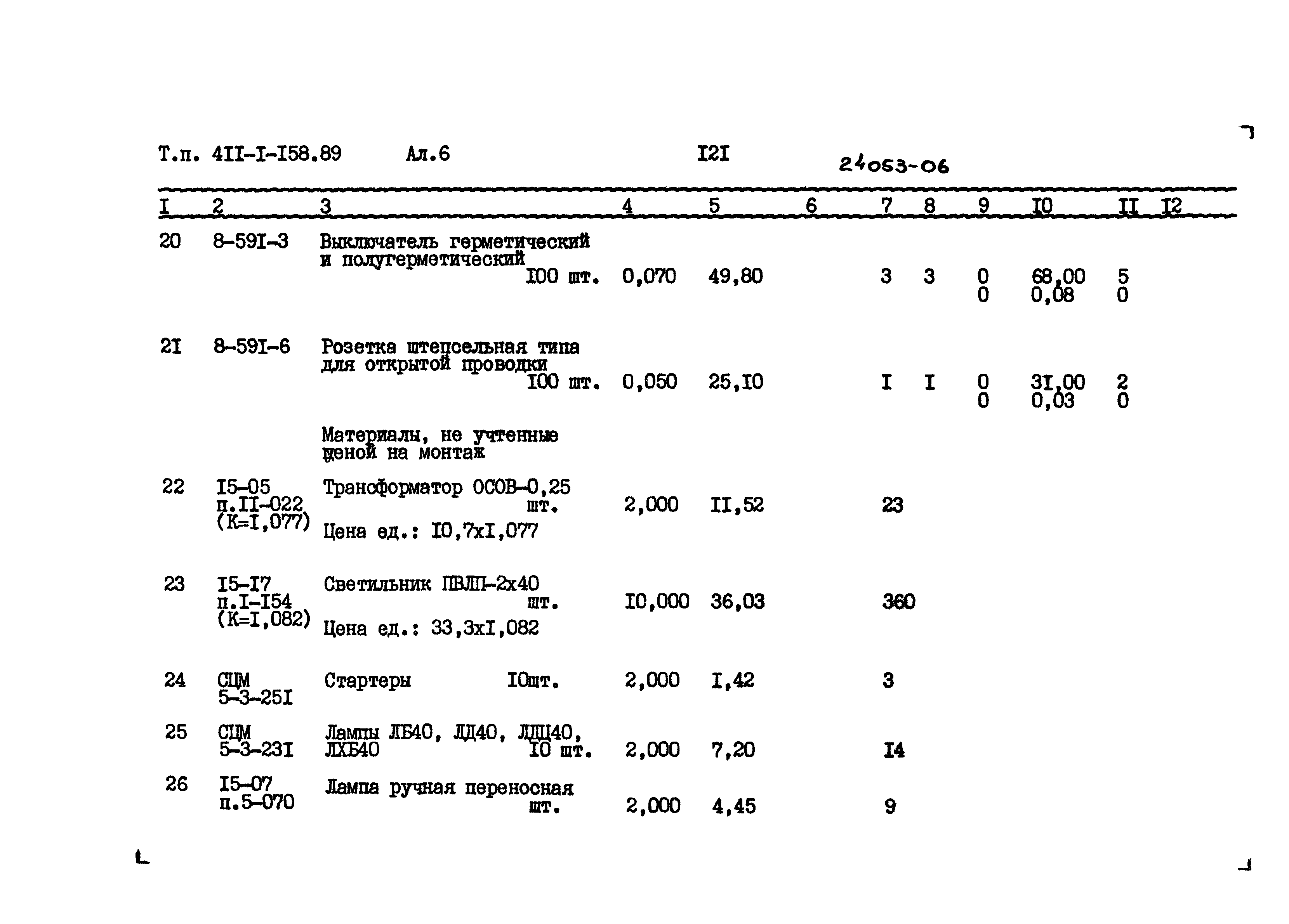 Типовой проект 411-1-158.89