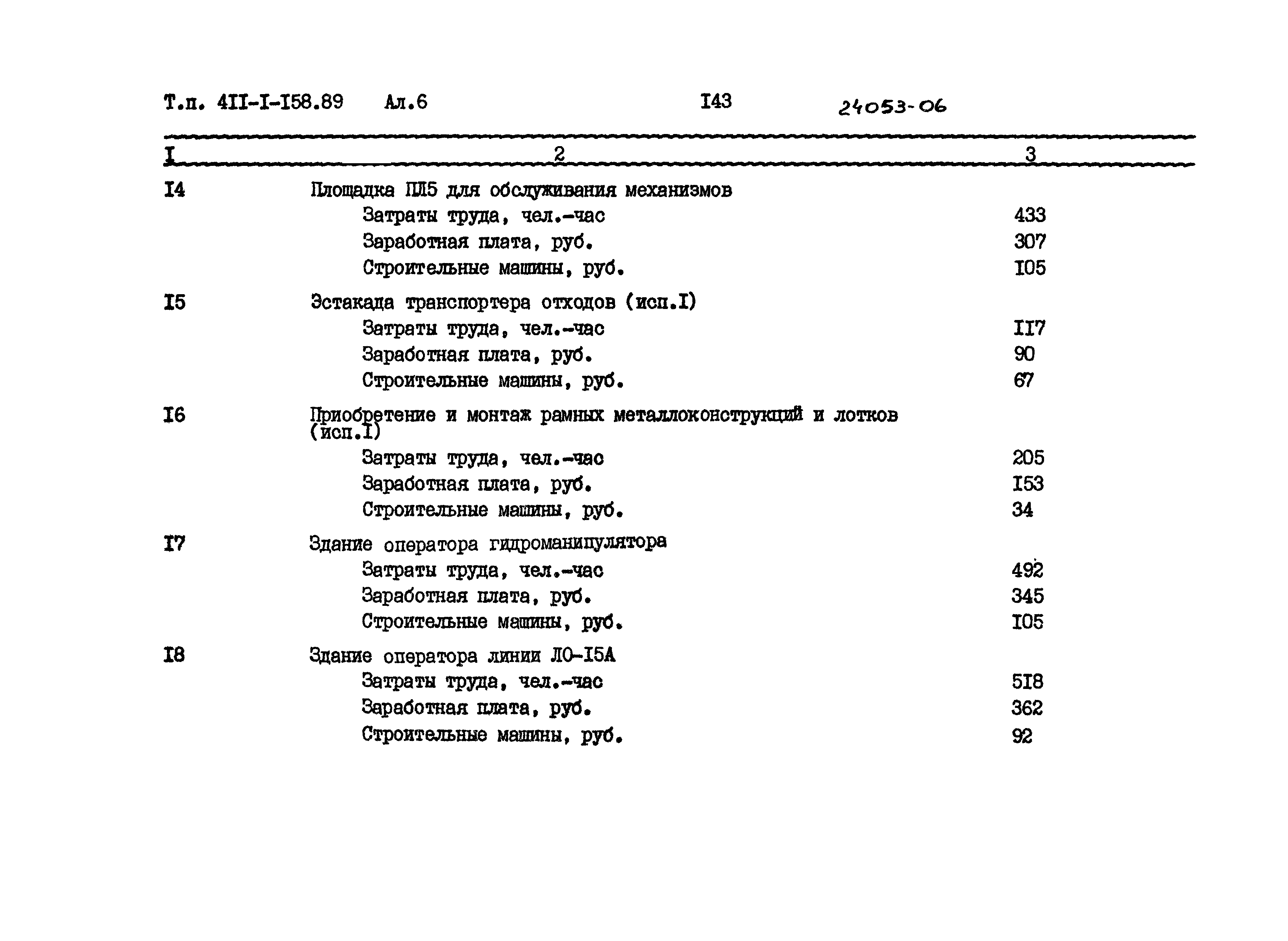 Типовой проект 411-1-158.89