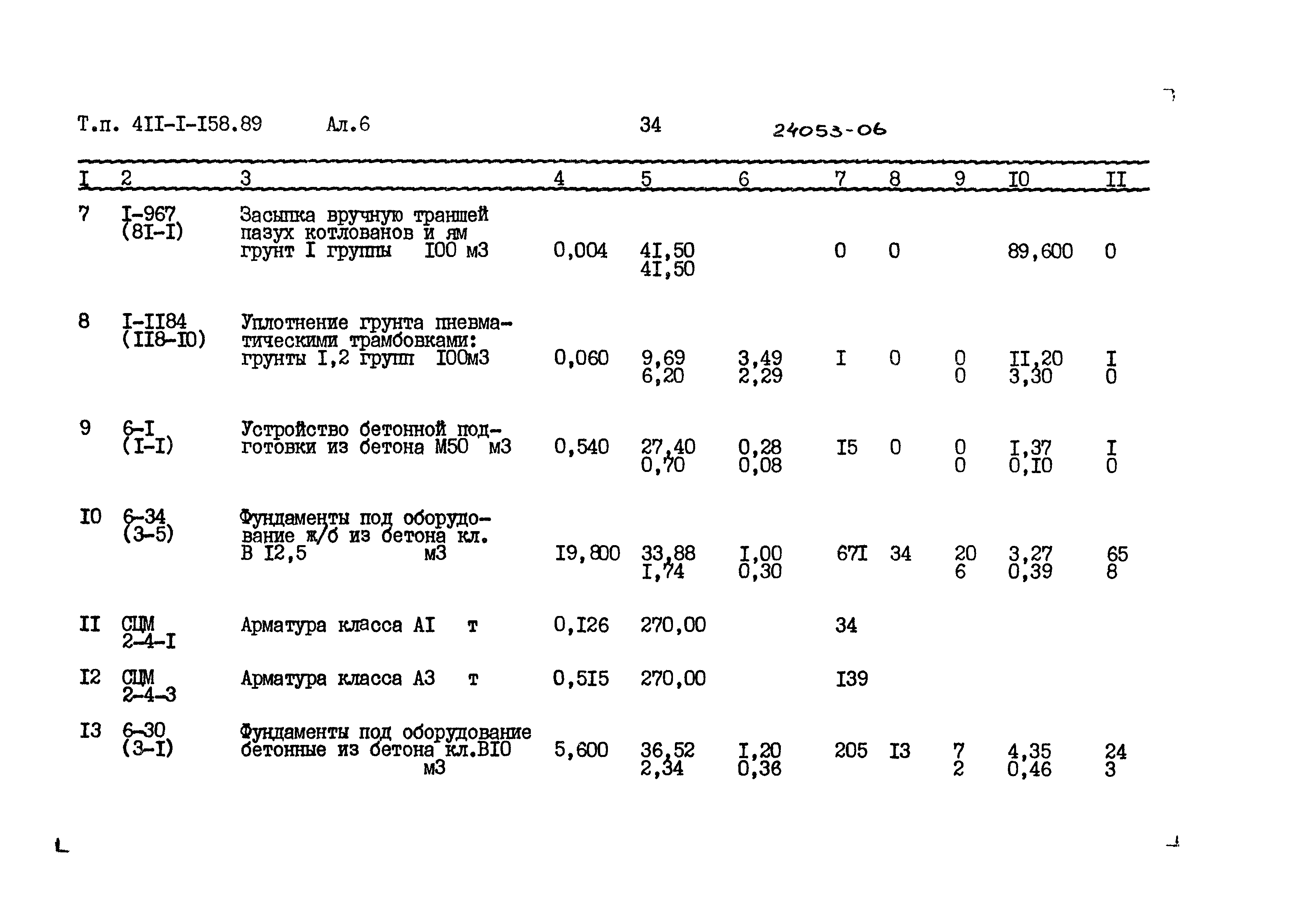 Типовой проект 411-1-158.89