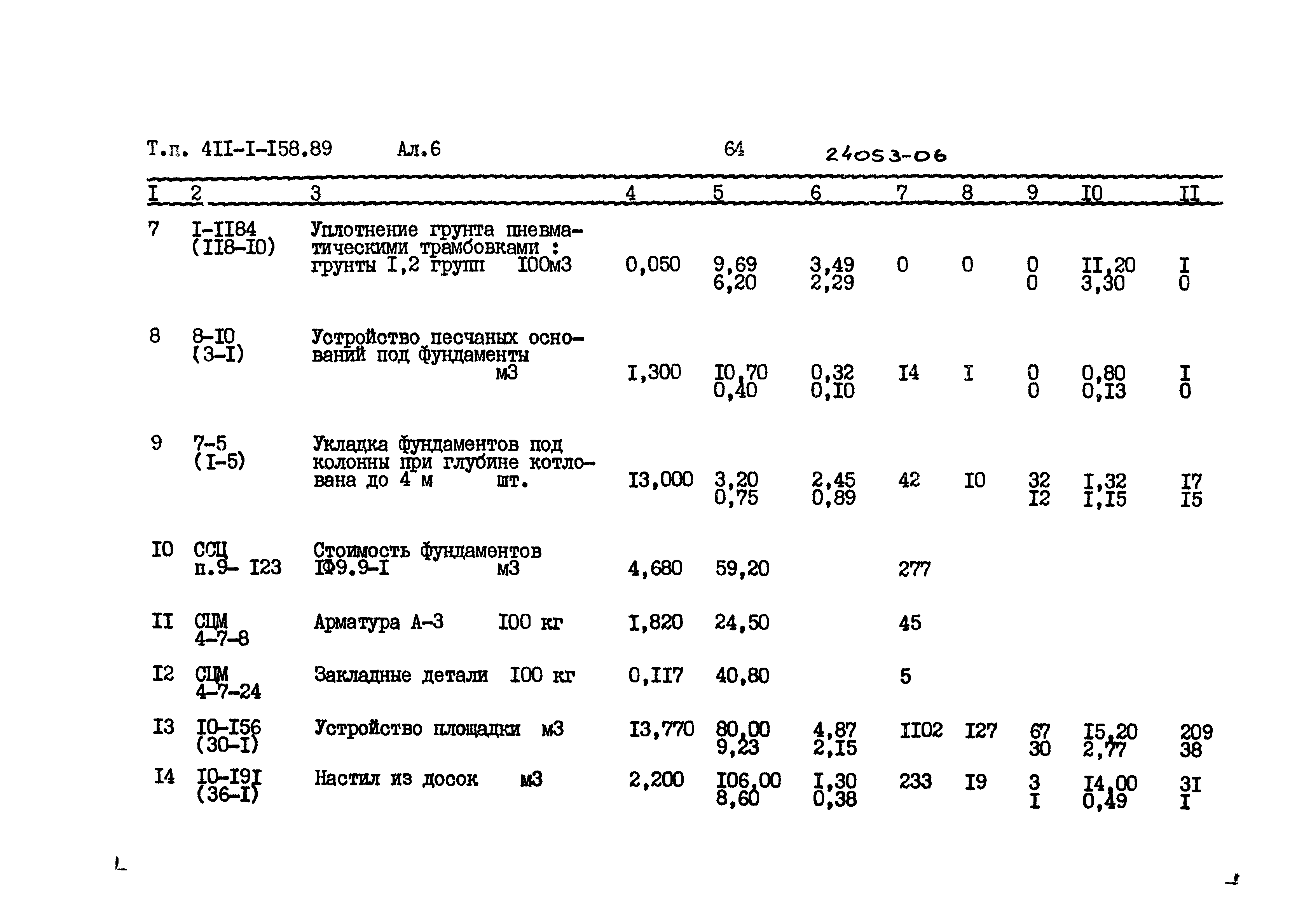 Типовой проект 411-1-158.89