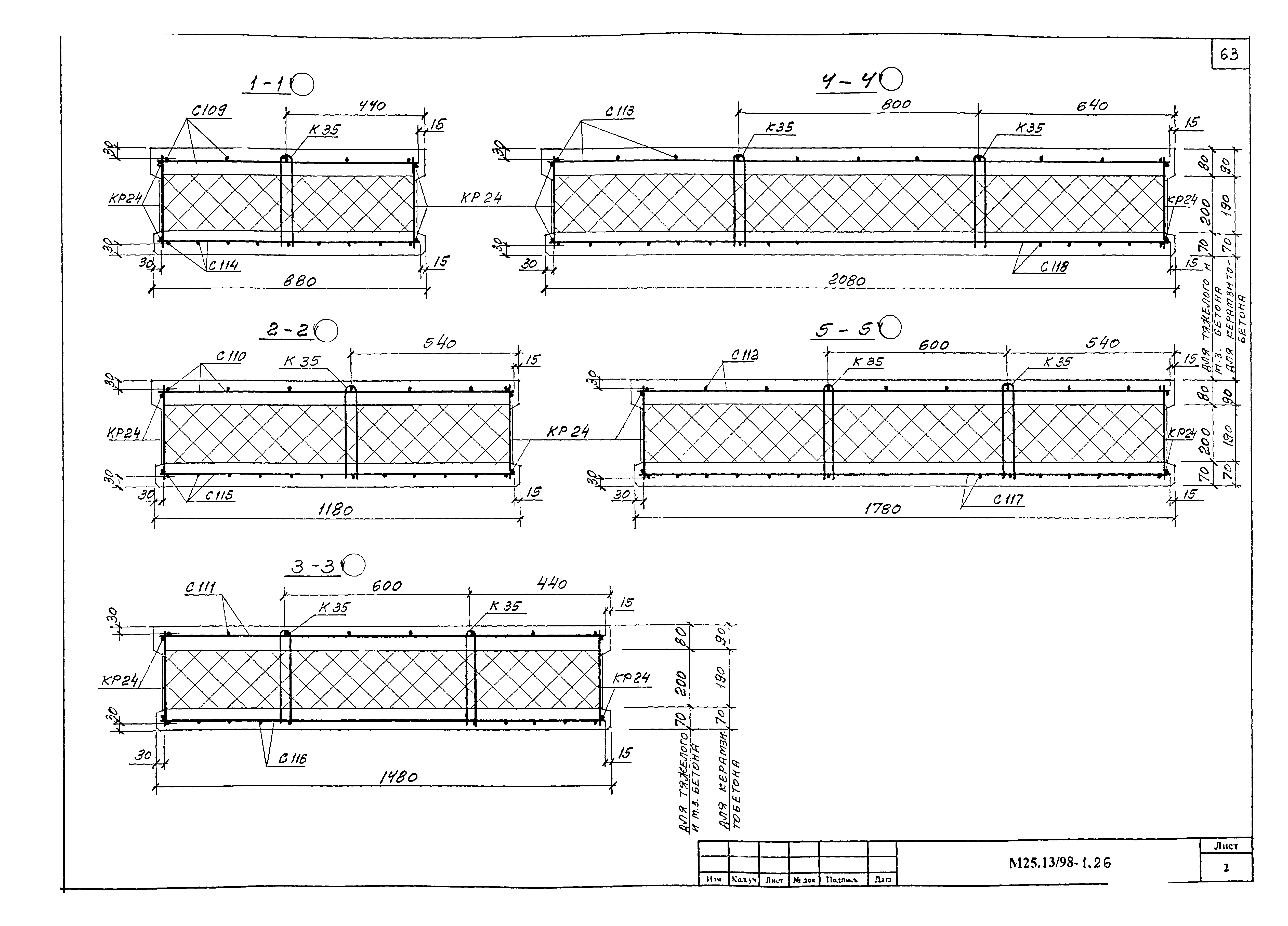 Шифр М25.13/98