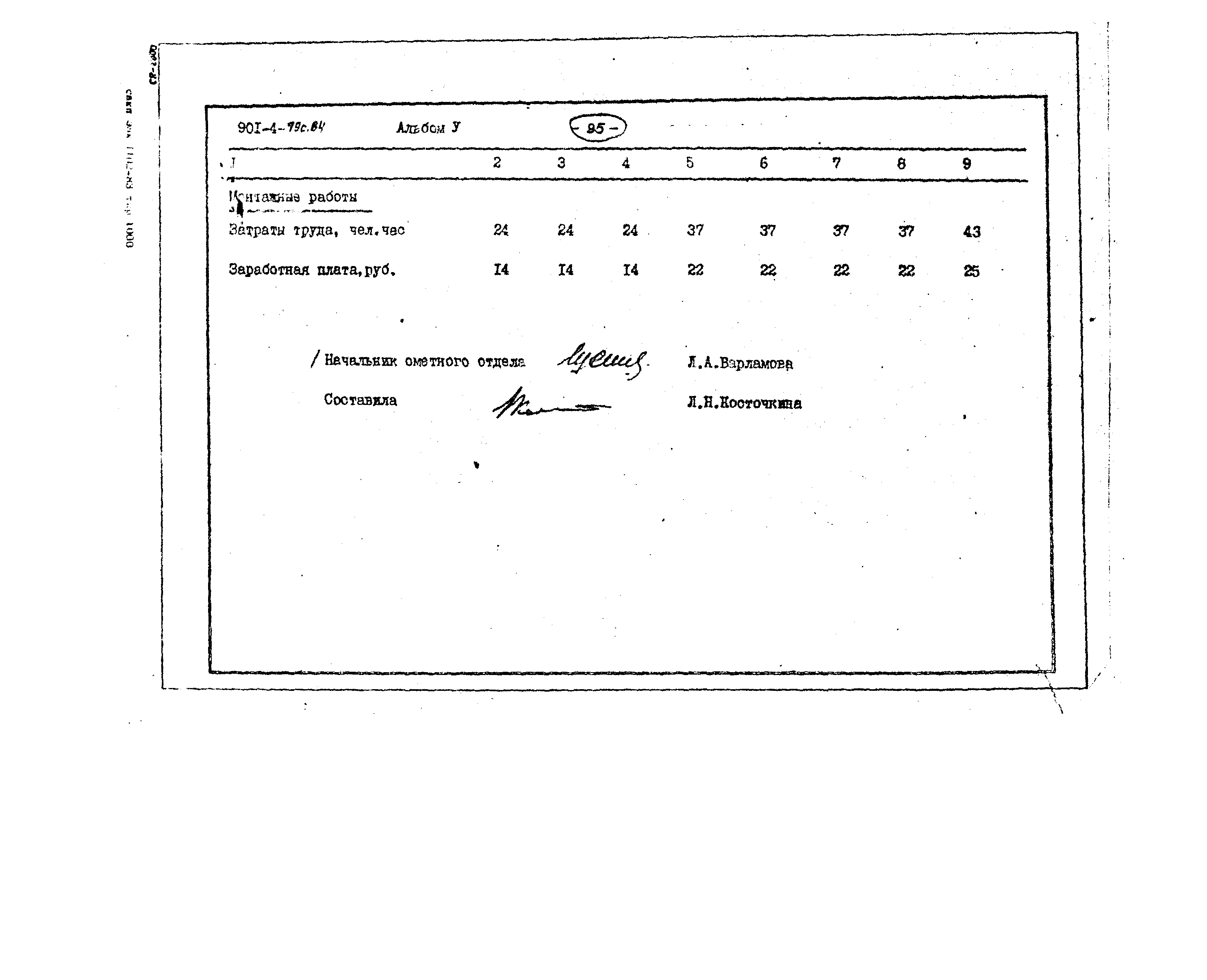 Типовой проект 901-4-79с.84