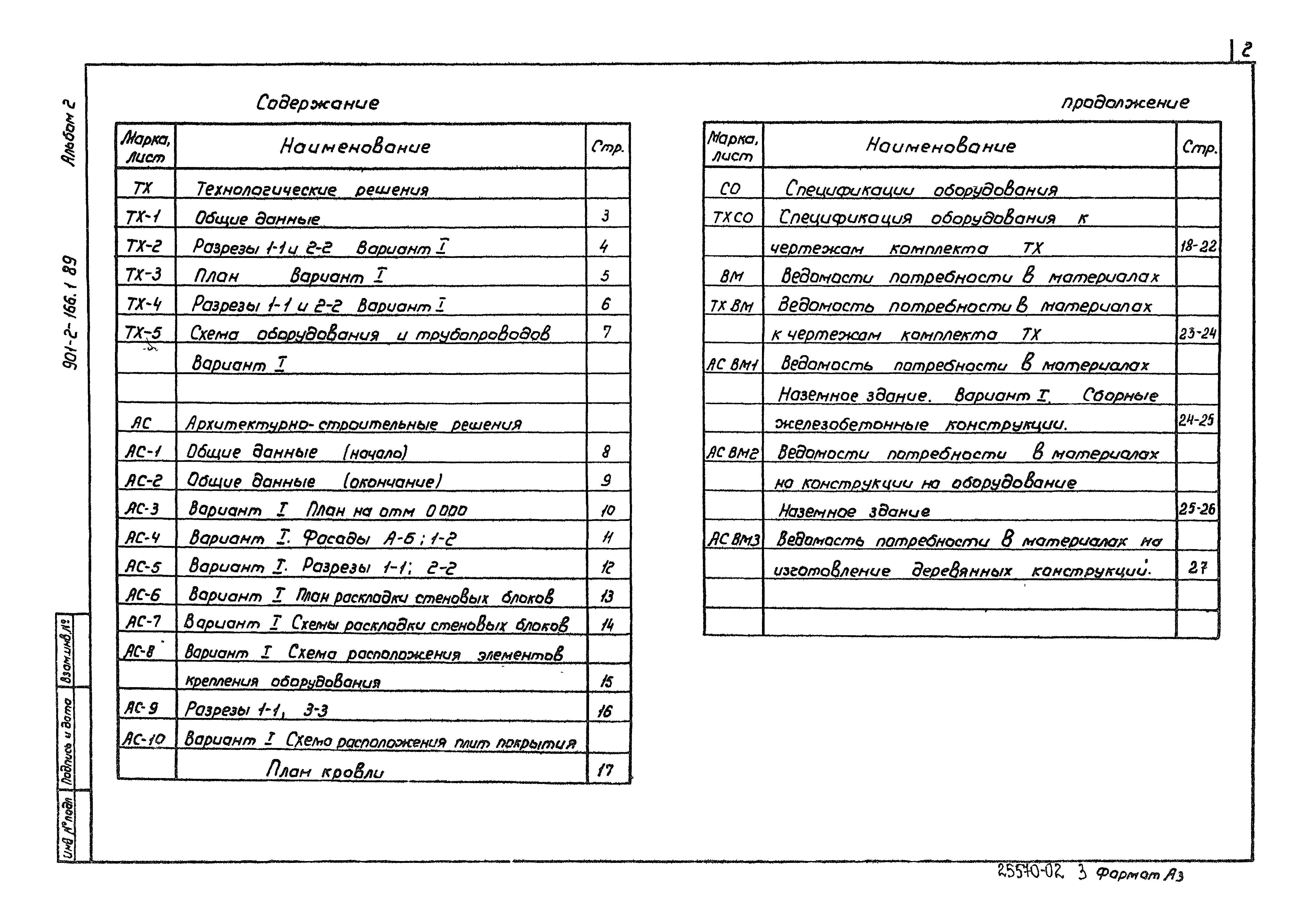 Типовой проект 901-2-166.1.89