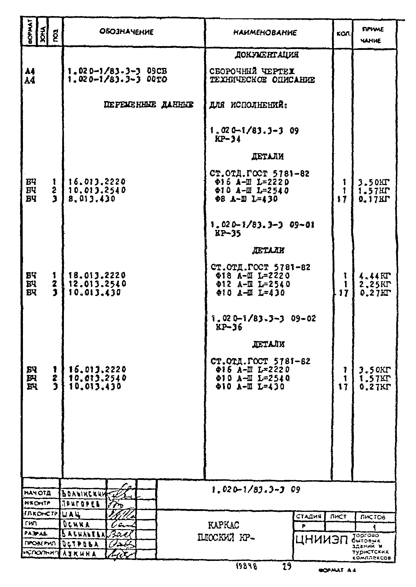 Серия 1.020-1/83