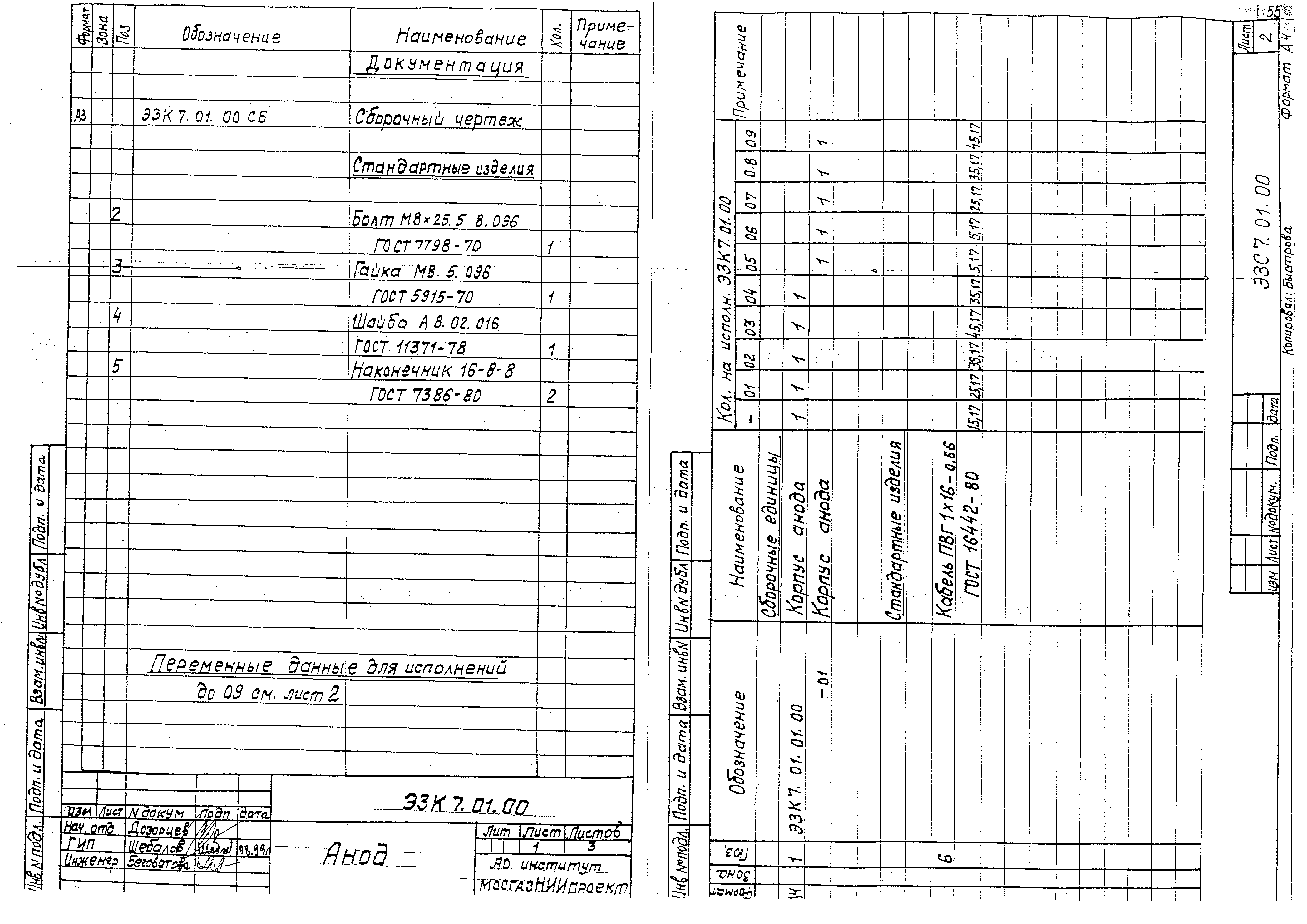 Серия МГНП 01-99