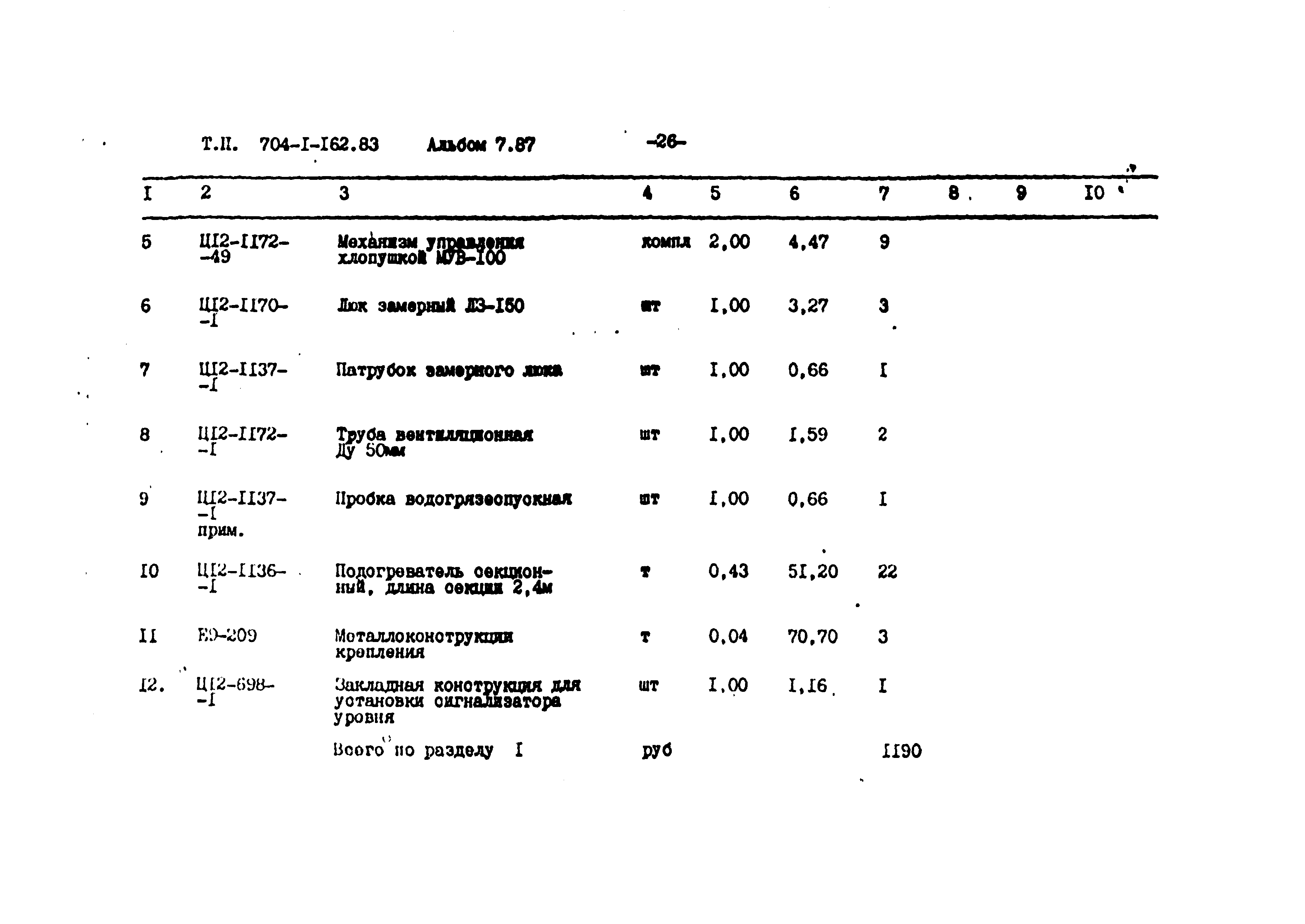 Типовой проект 704-1-162.83