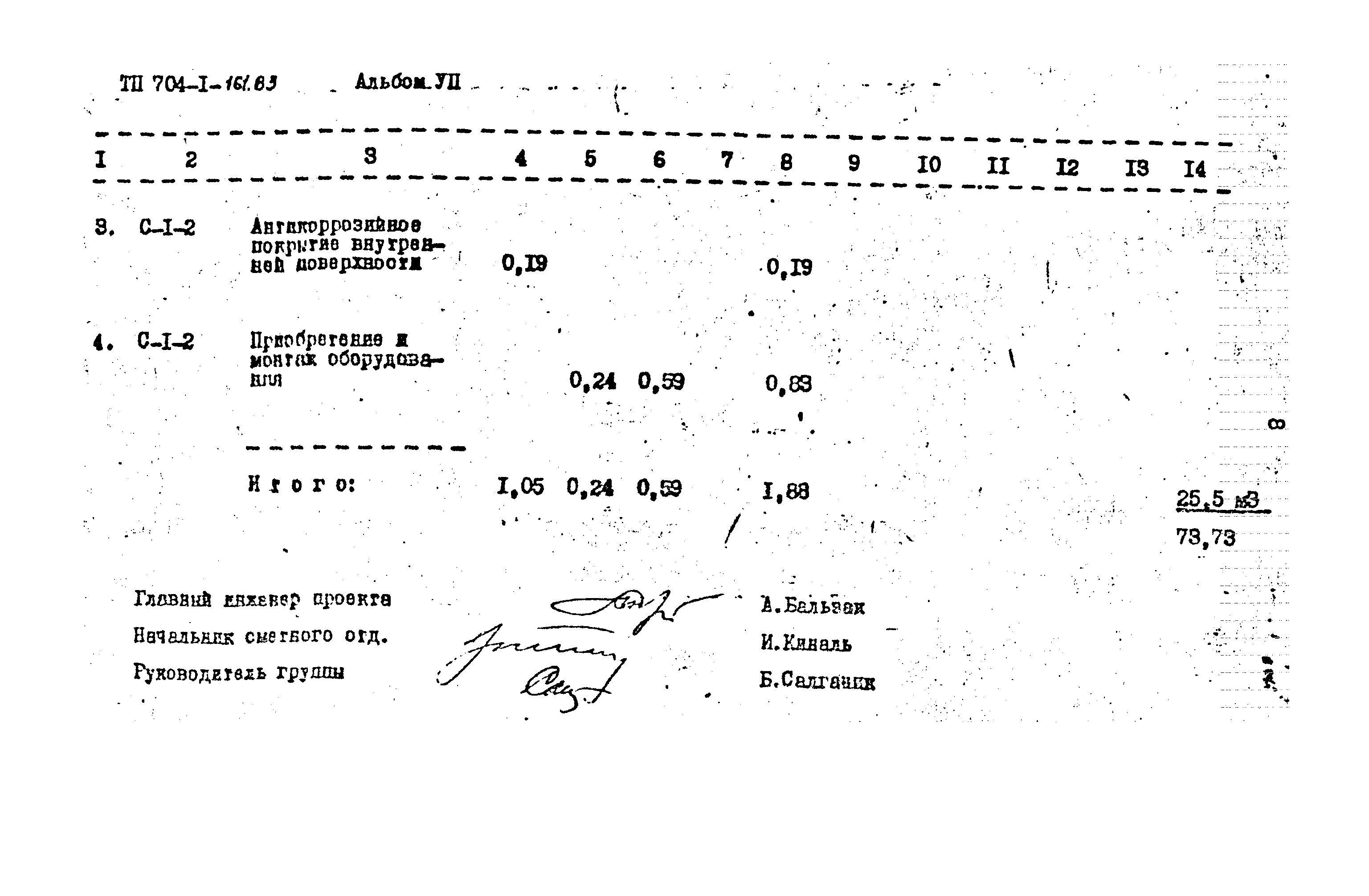 Типовой проект 704-1-161.83