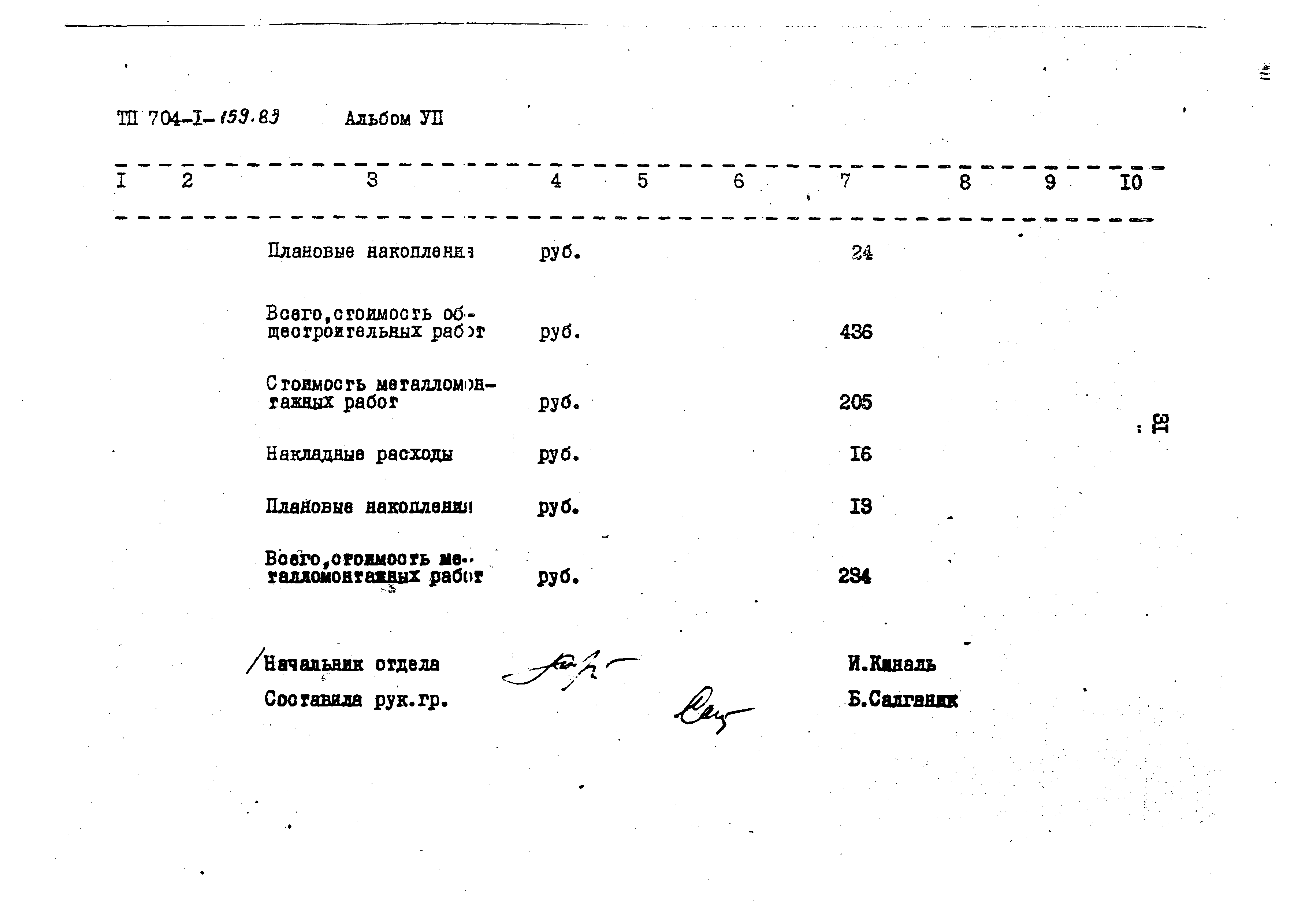 Типовой проект 704-1-159.83