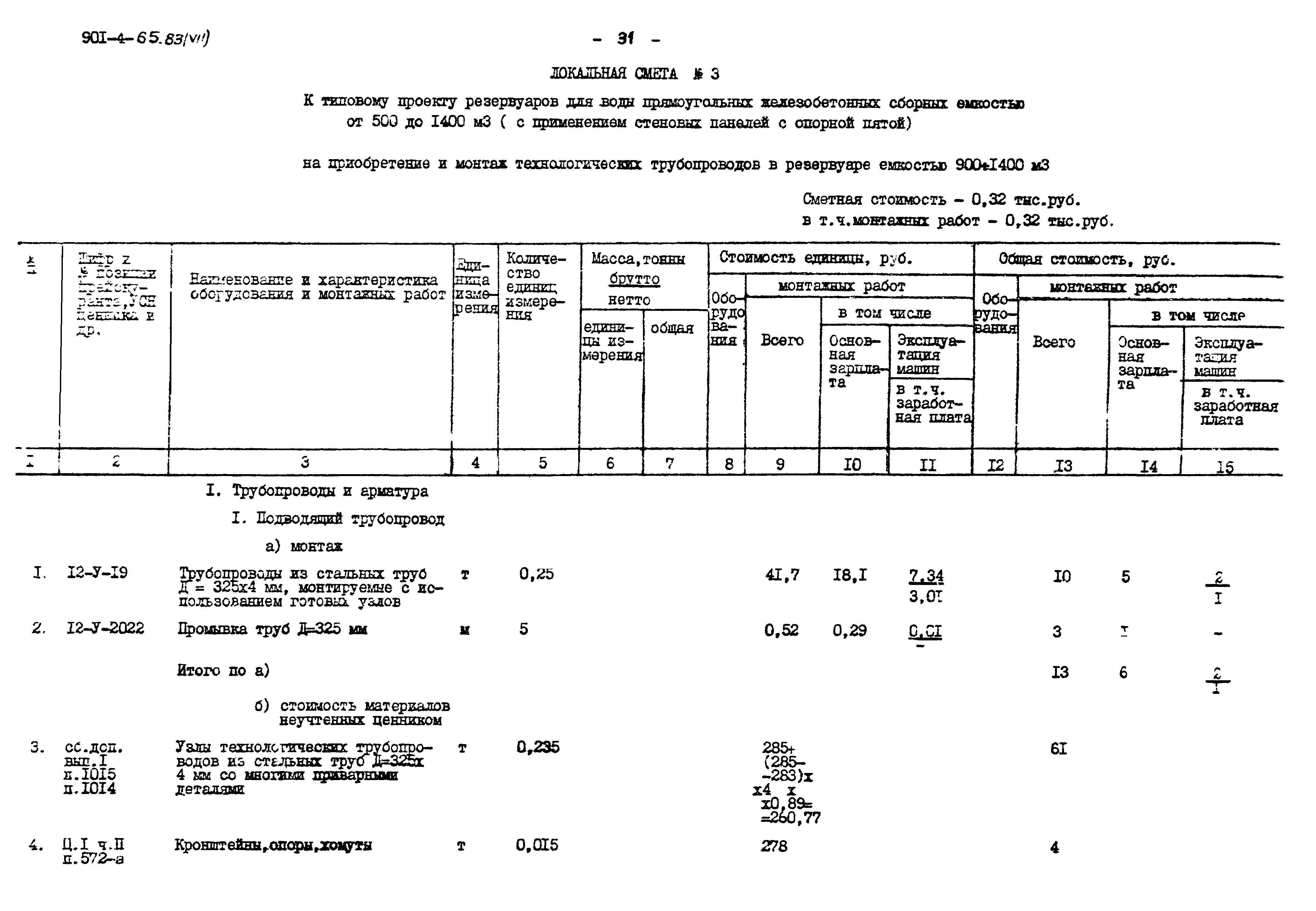 Типовой проект 901-4-65.83