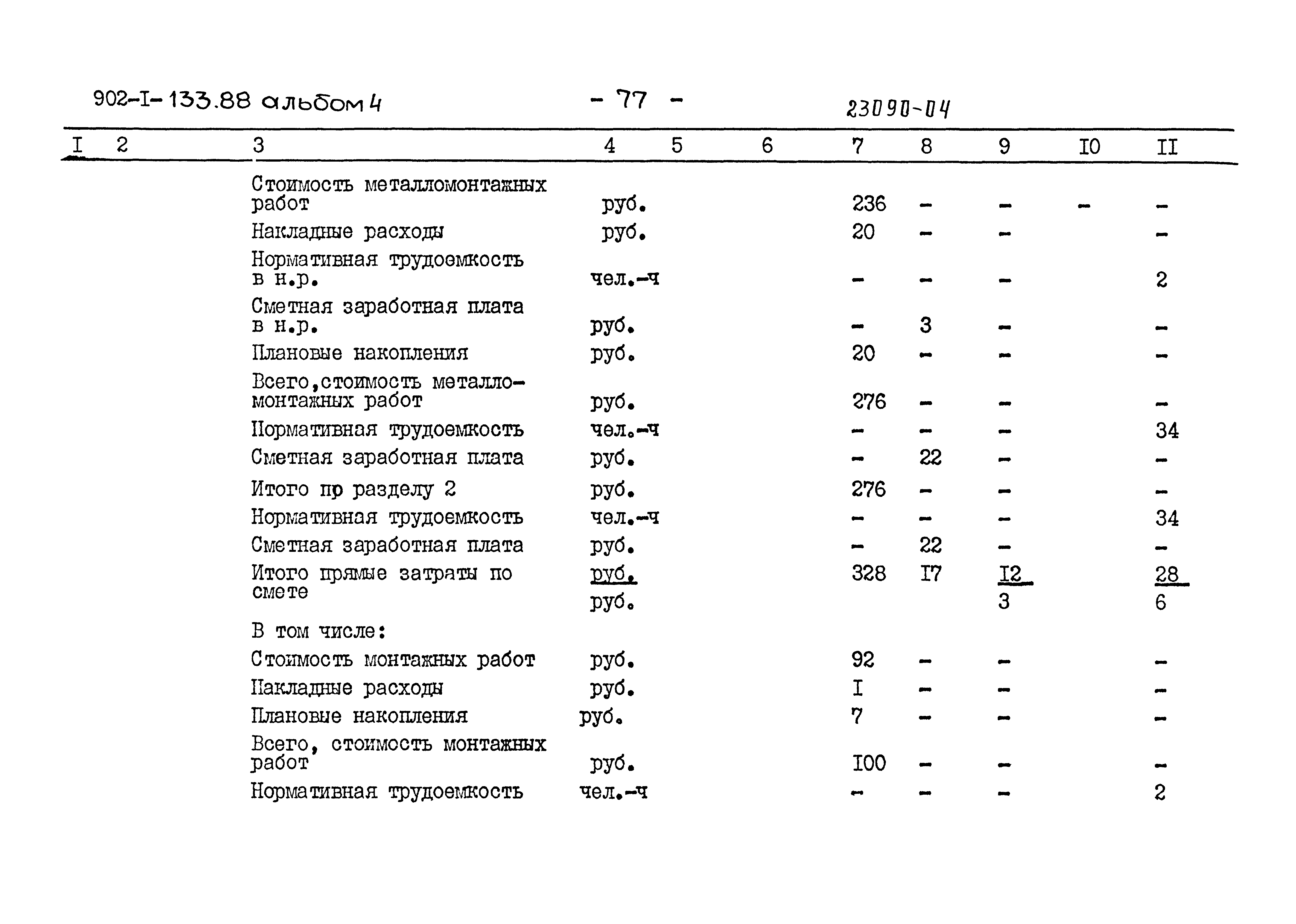 Типовой проект 902-1-133.88