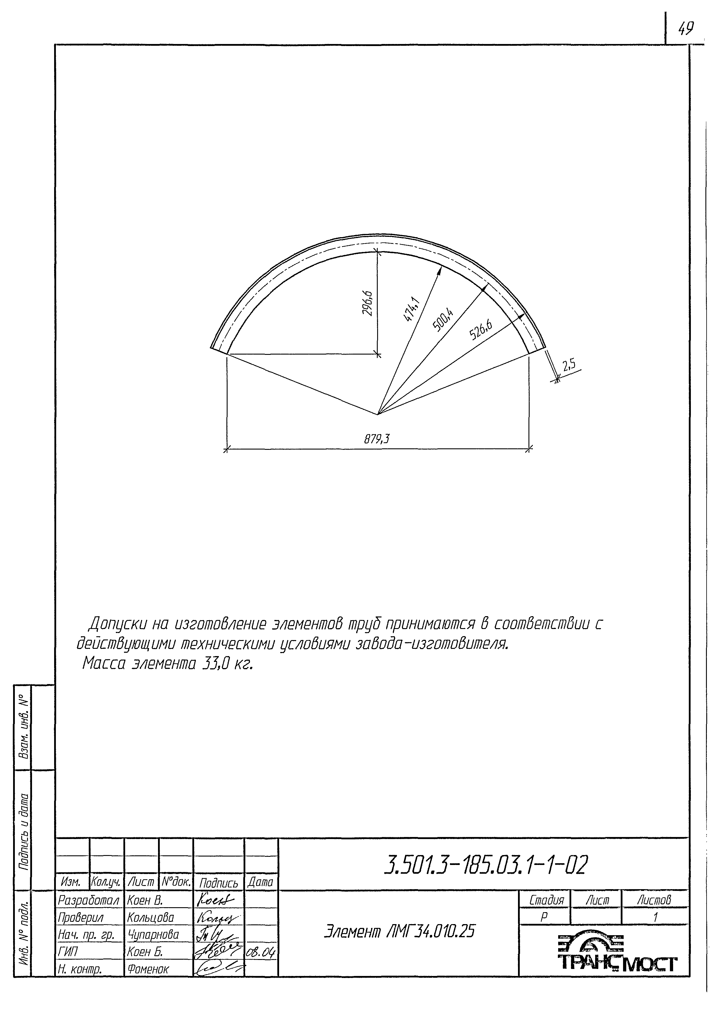 Серия 3.501.3-185.03