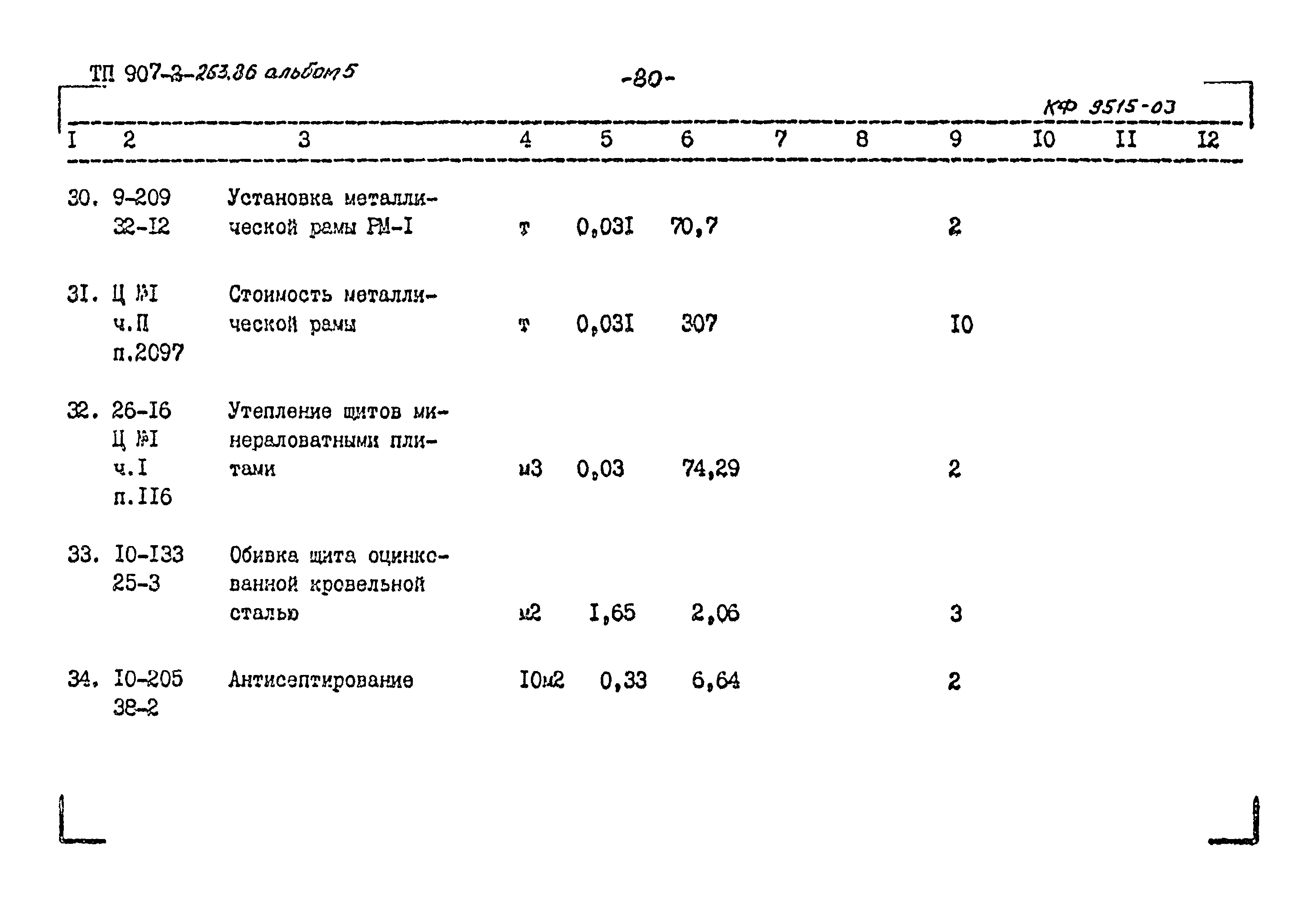 Типовой проект 907-2-263.86