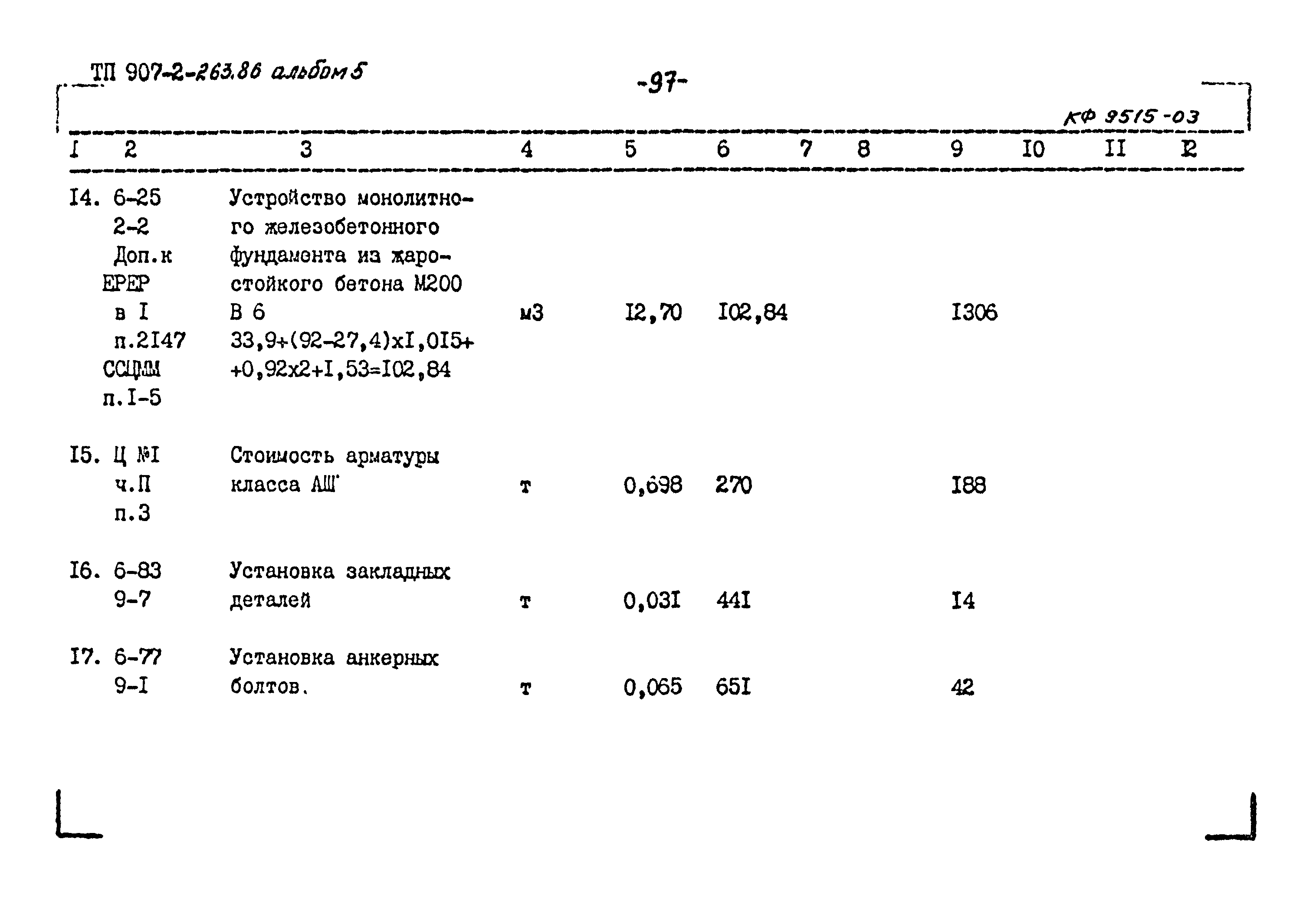 Типовой проект 907-2-263.86