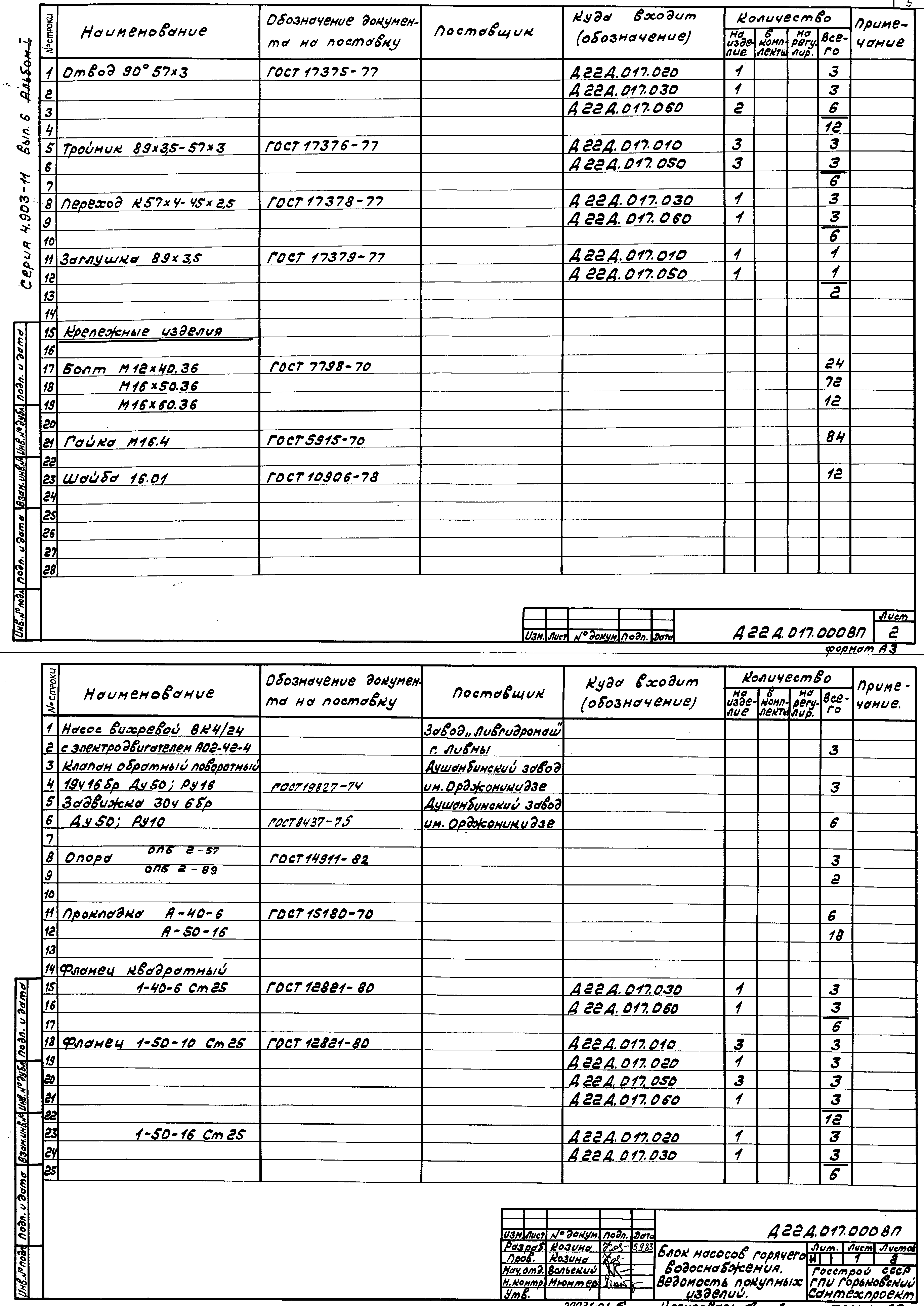 Серия 4.903-11