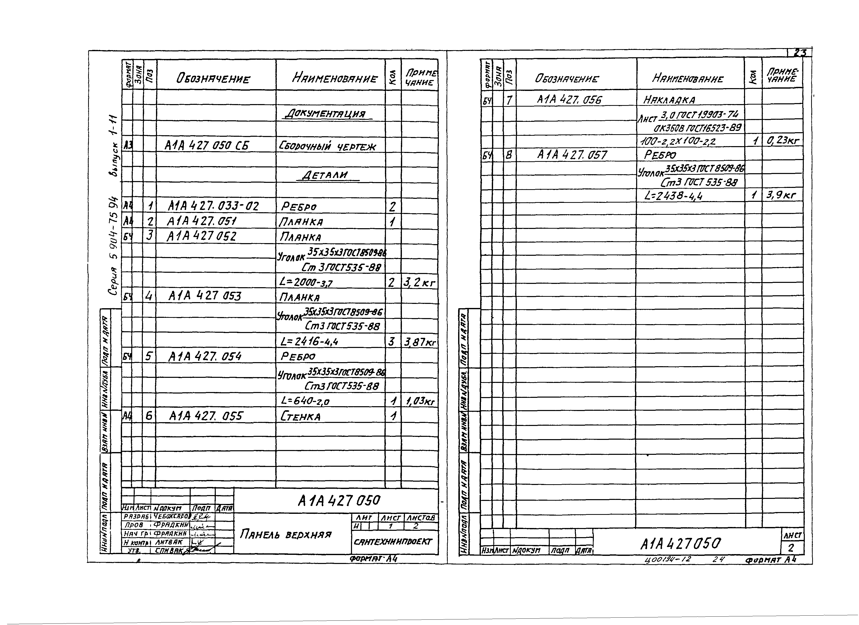 Серия 5.904-75.94