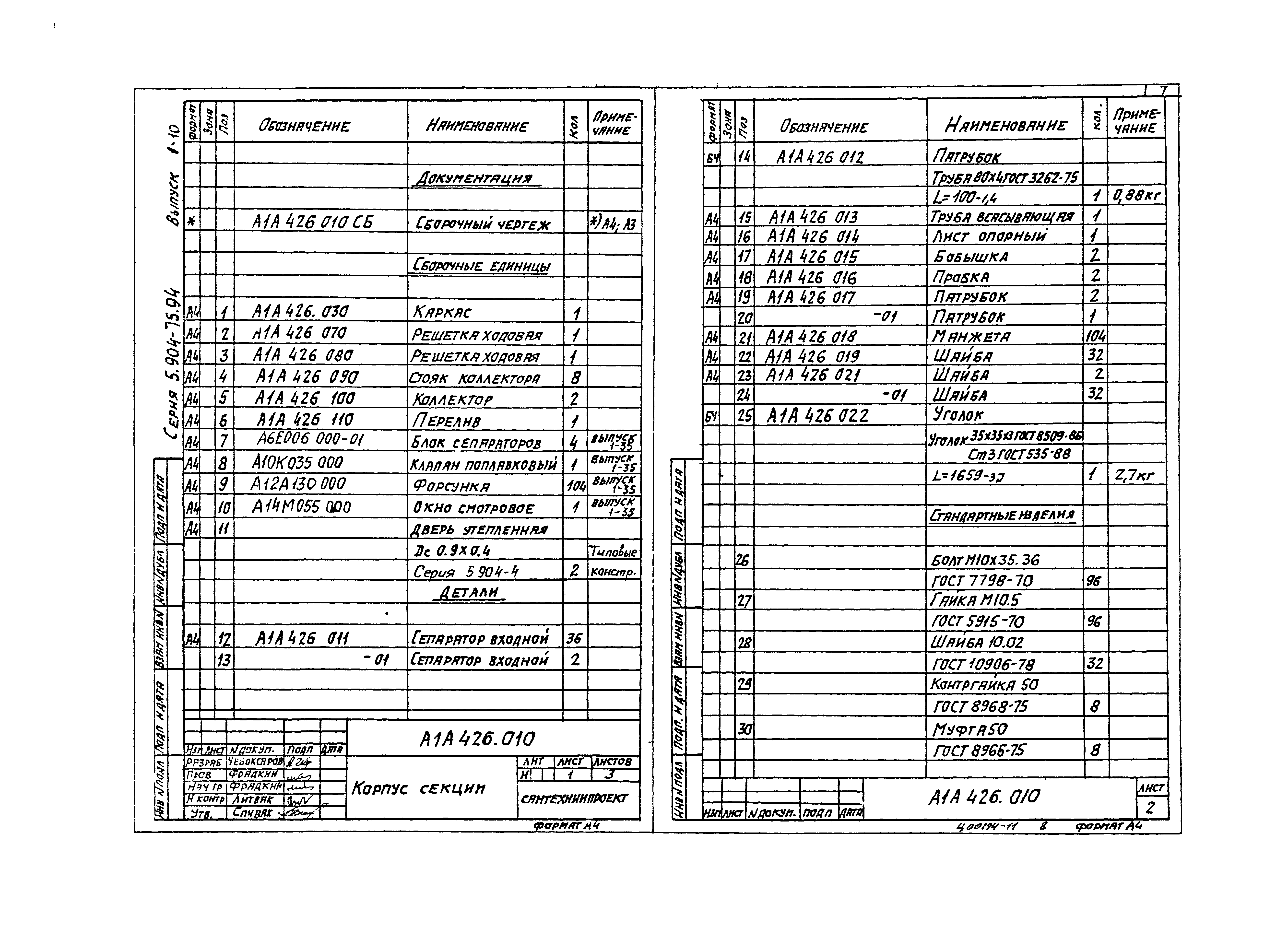 Серия 5.904-75.94