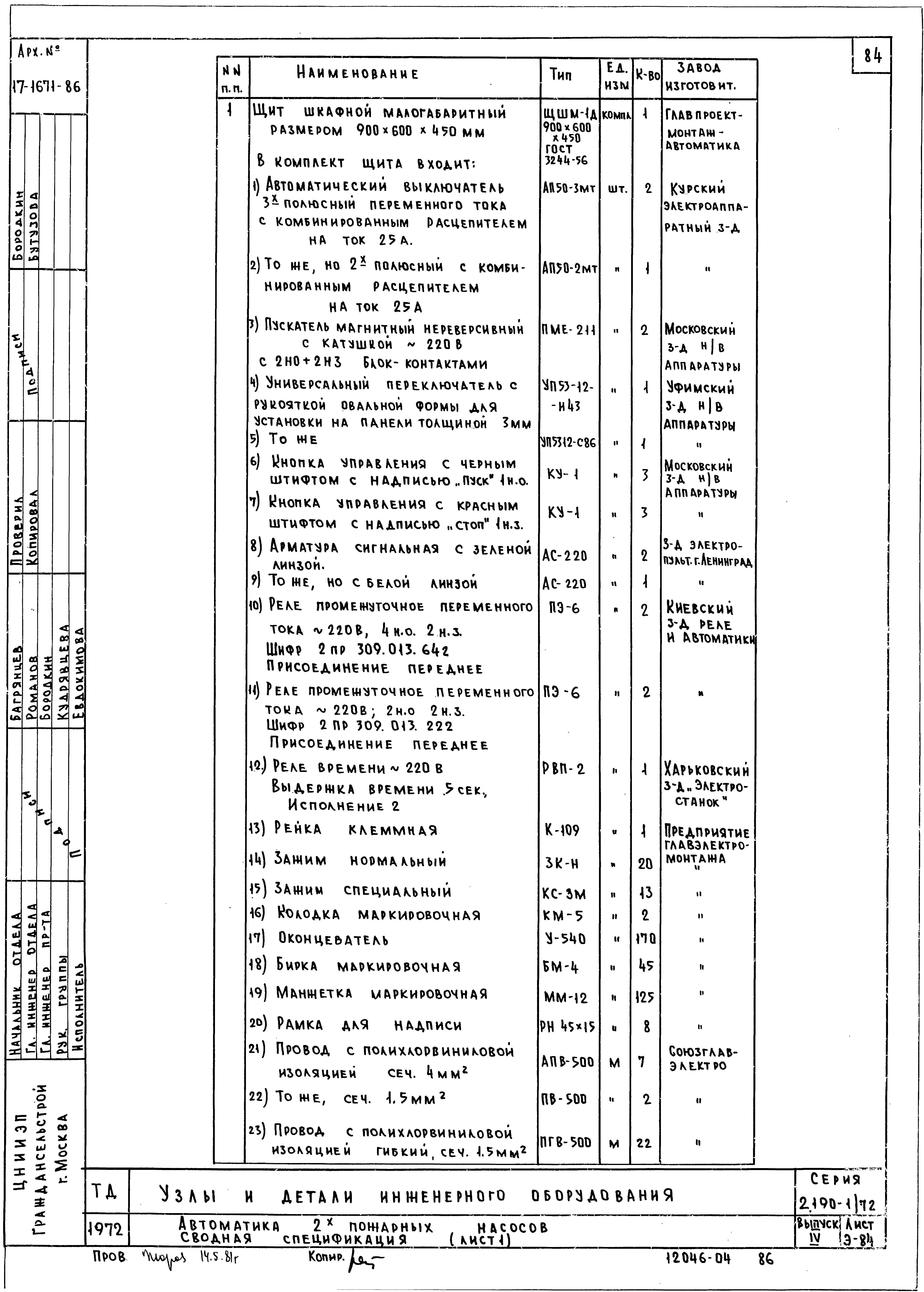 Серия 2.190-1/72