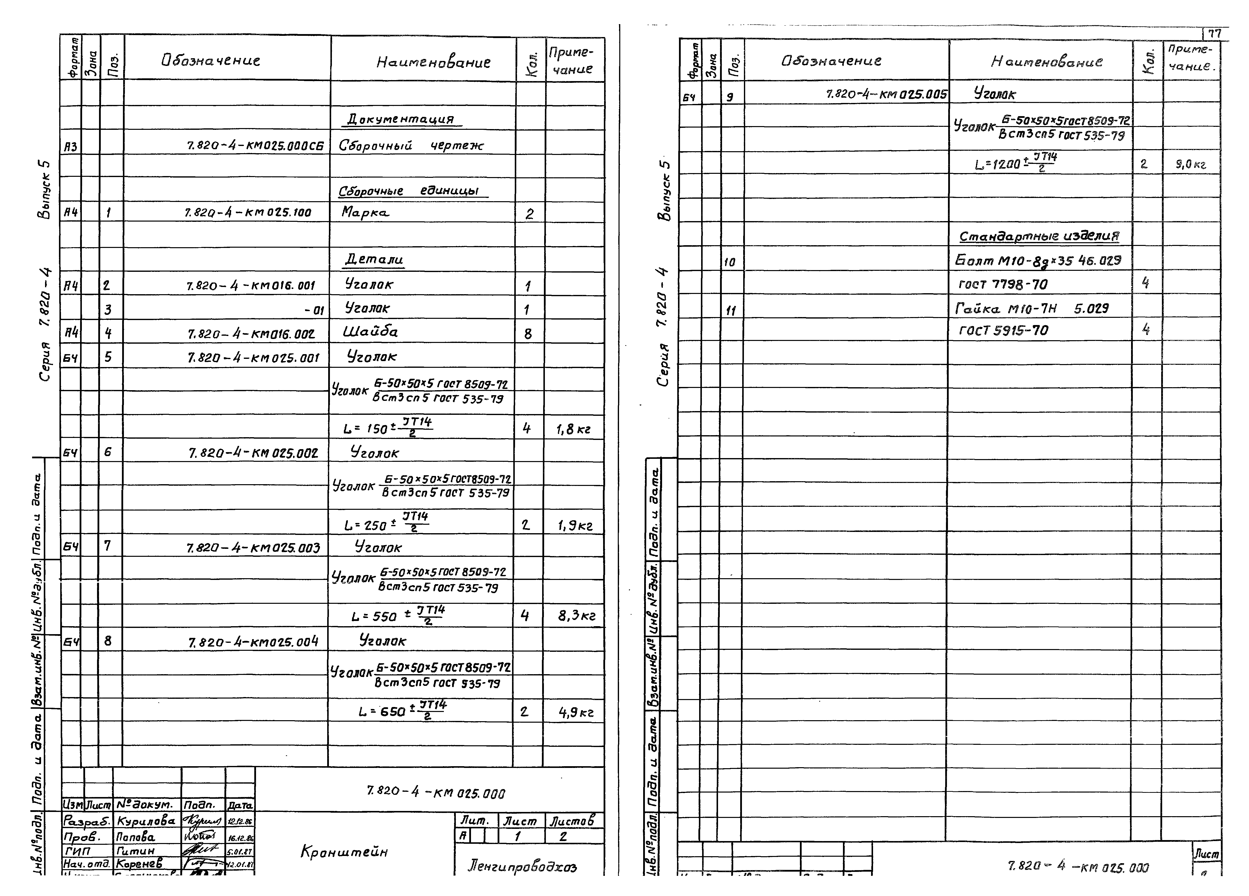 Серия 7.820-4