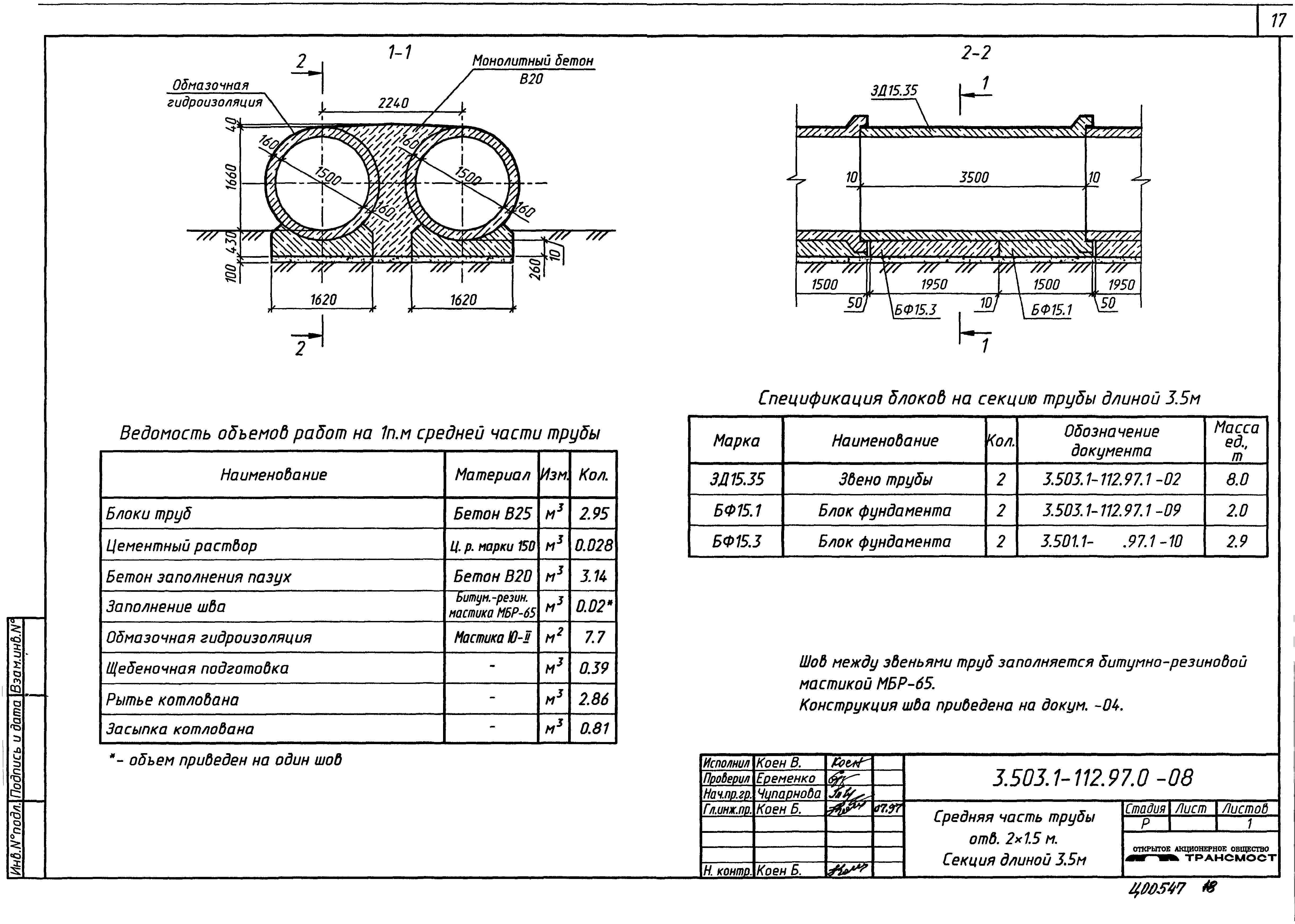 Серия 3.503.1-112.97